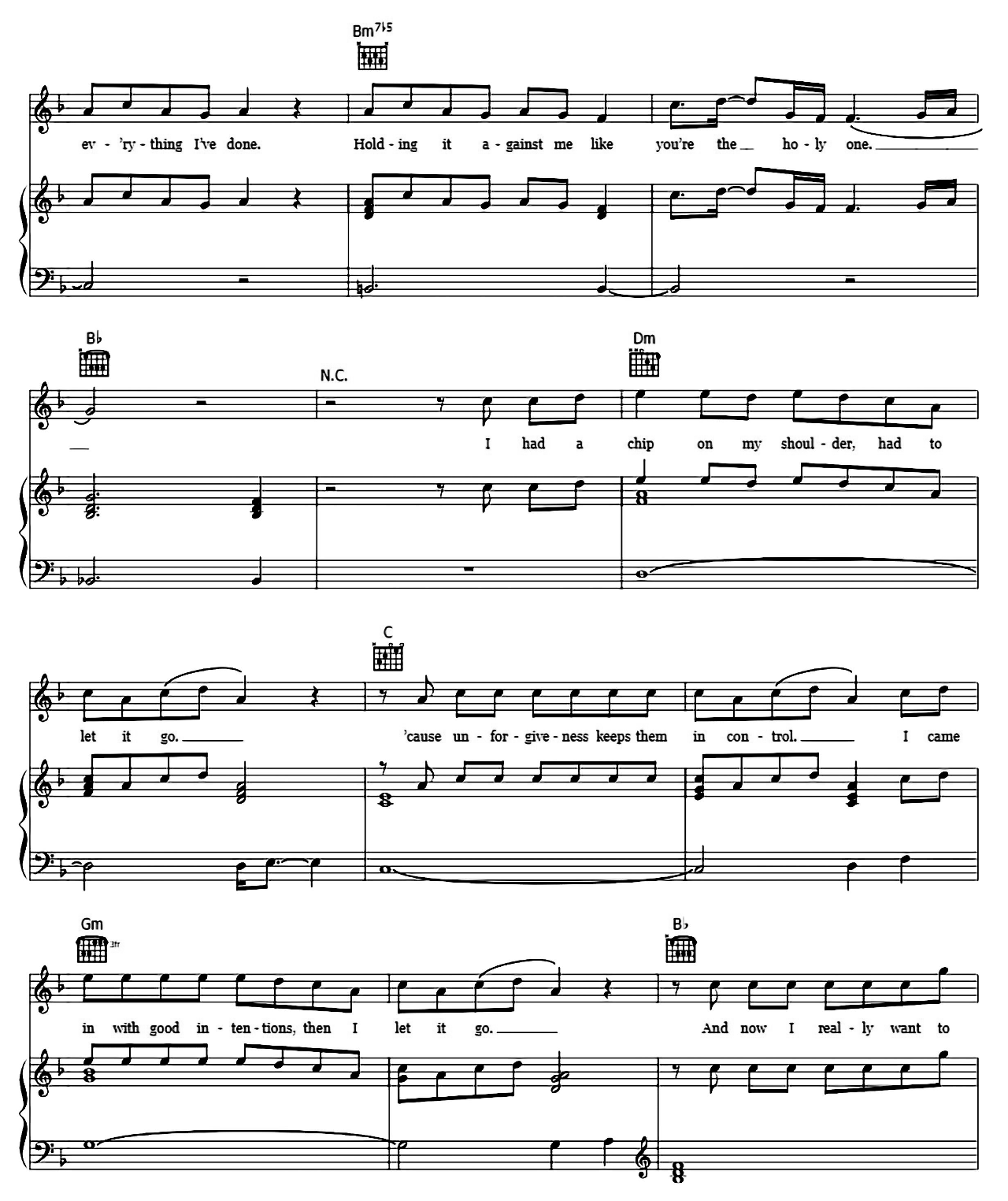 Monster sheet music 5