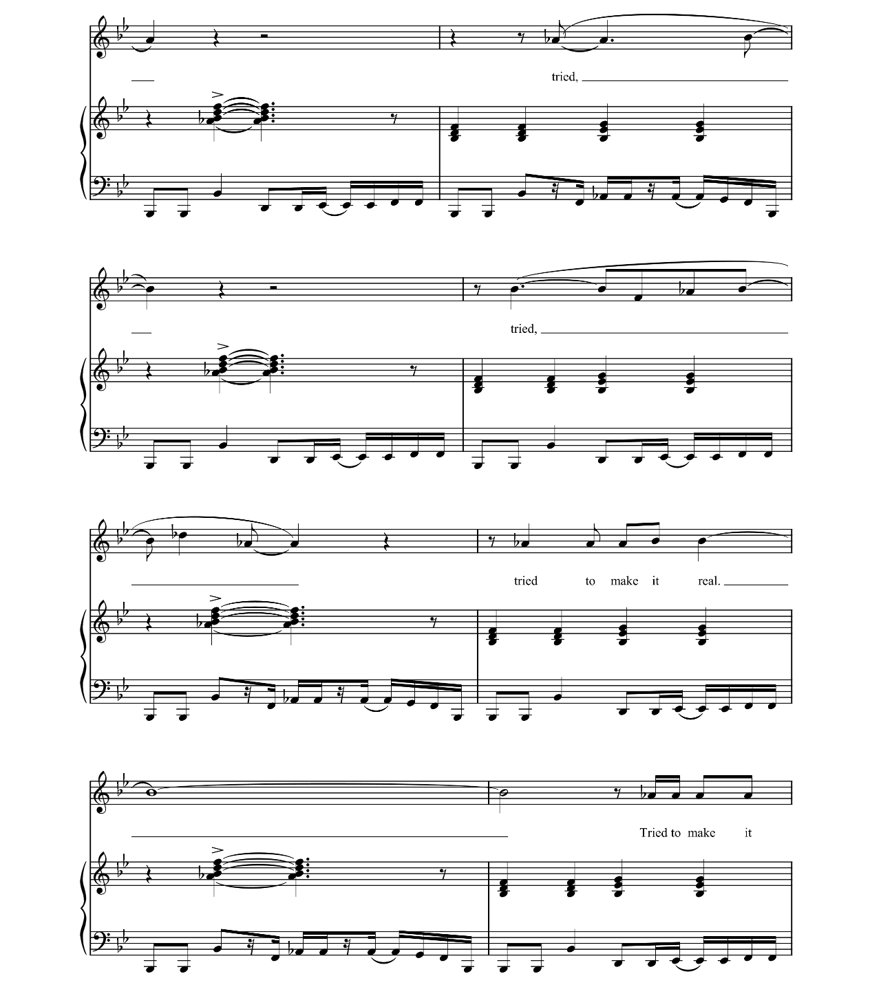 Compared To What sheet music 11