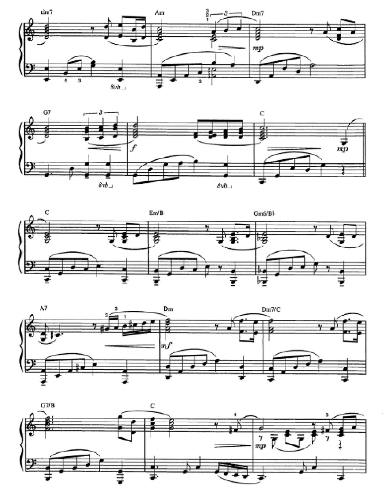 My Way sheet music 3