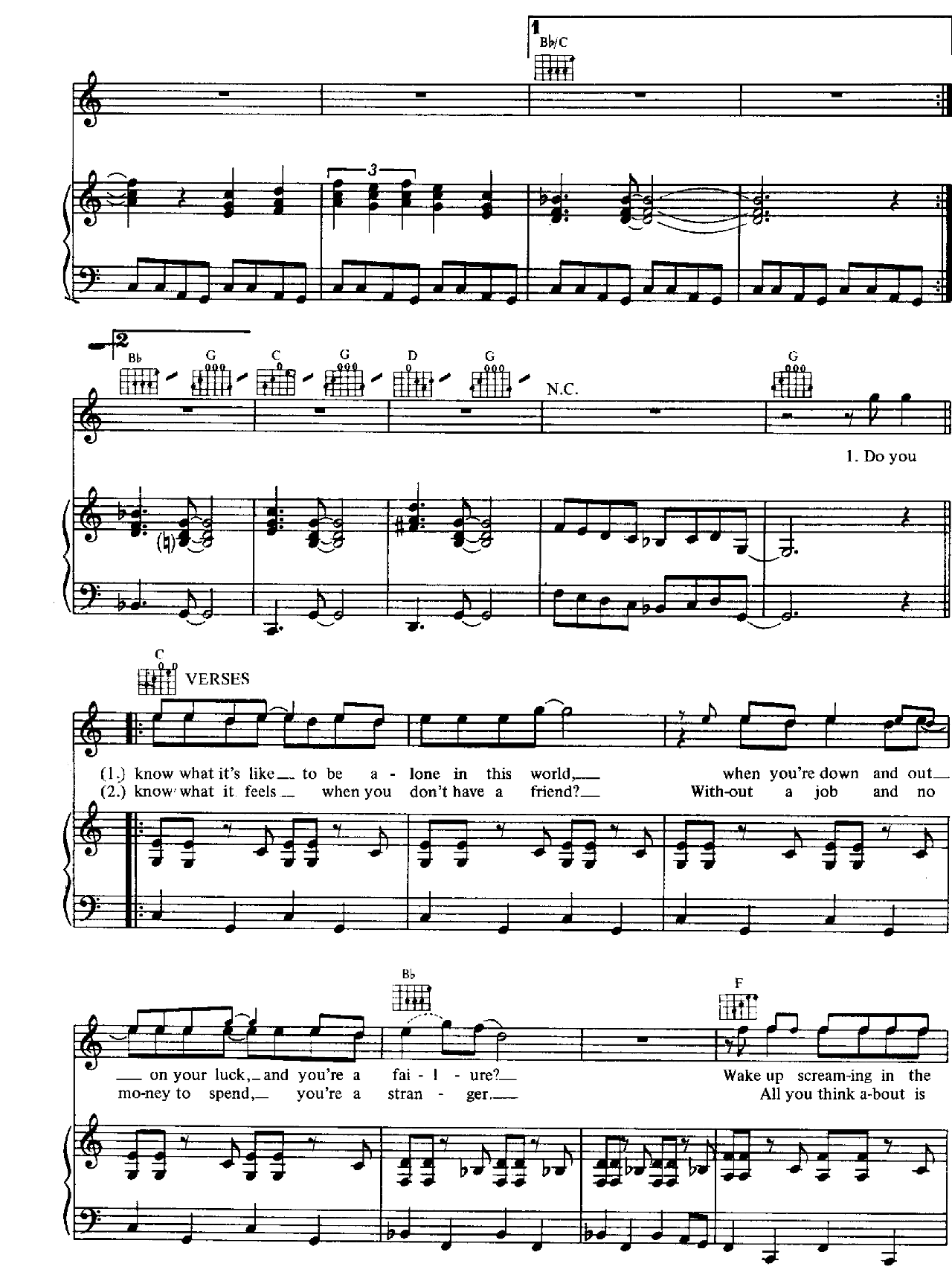 Keep Passing The Open Windows sheet music 2