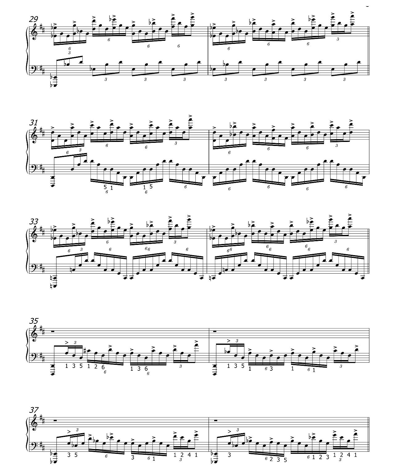 Dune Main Theme sheet music 3