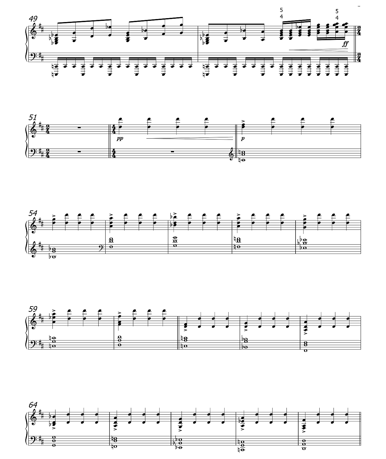 Dune Main Theme sheet music 5