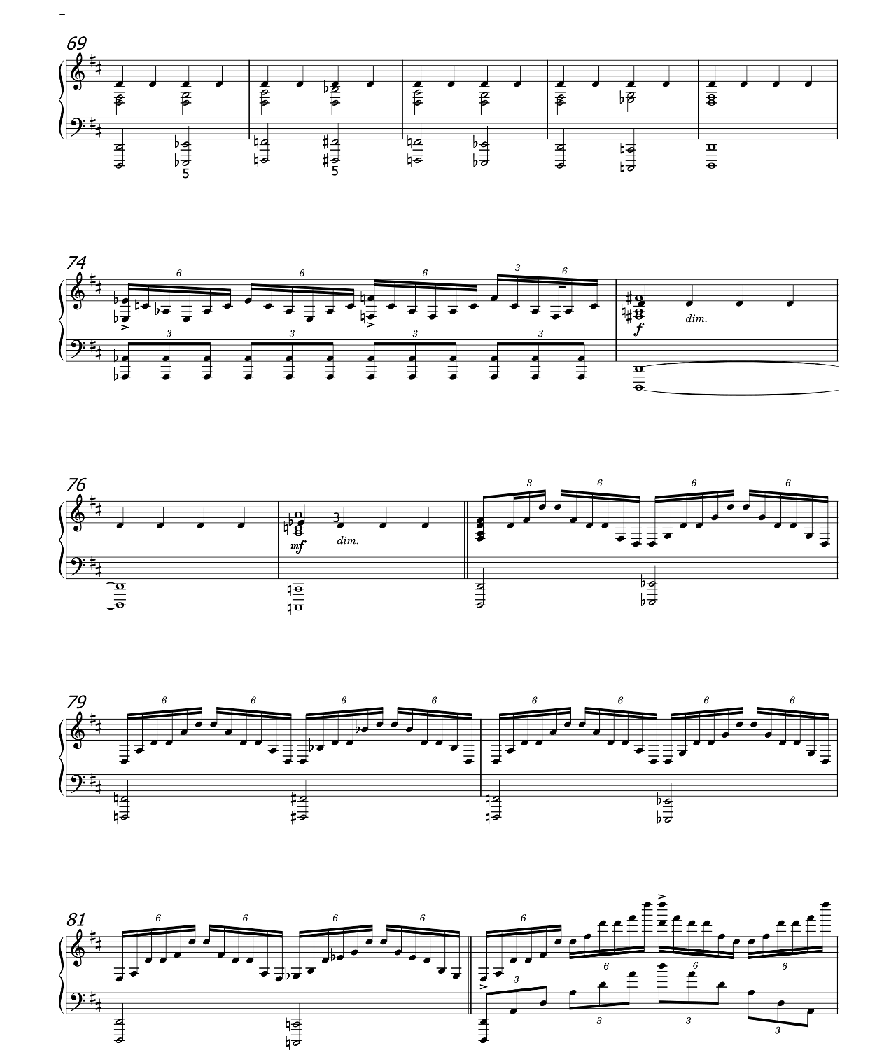 Dune Main Theme sheet music 6