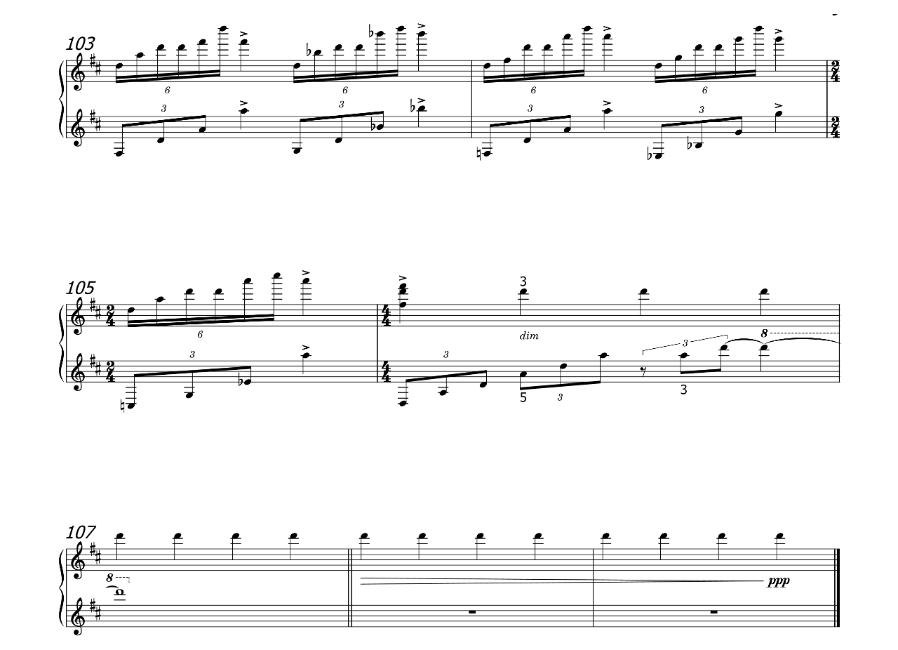 Dune Main Theme sheet music 9