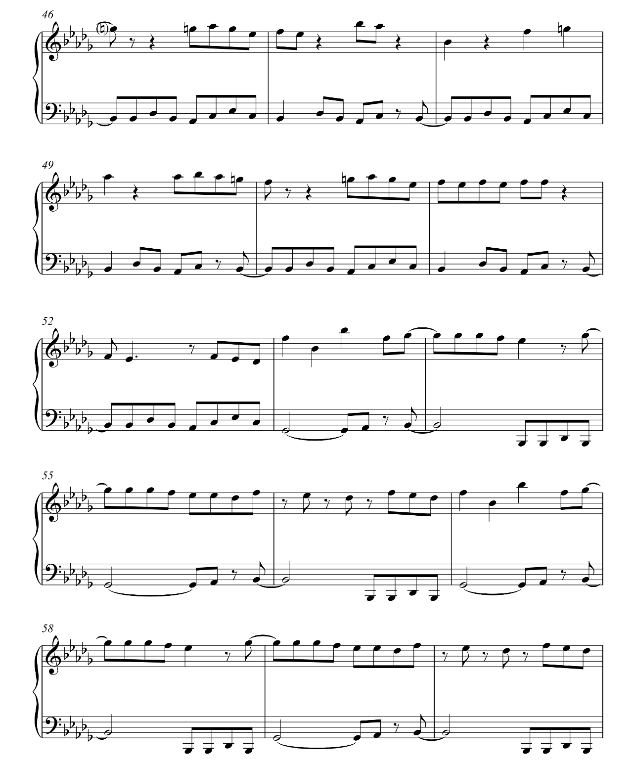 Lifestyle sheet music 5