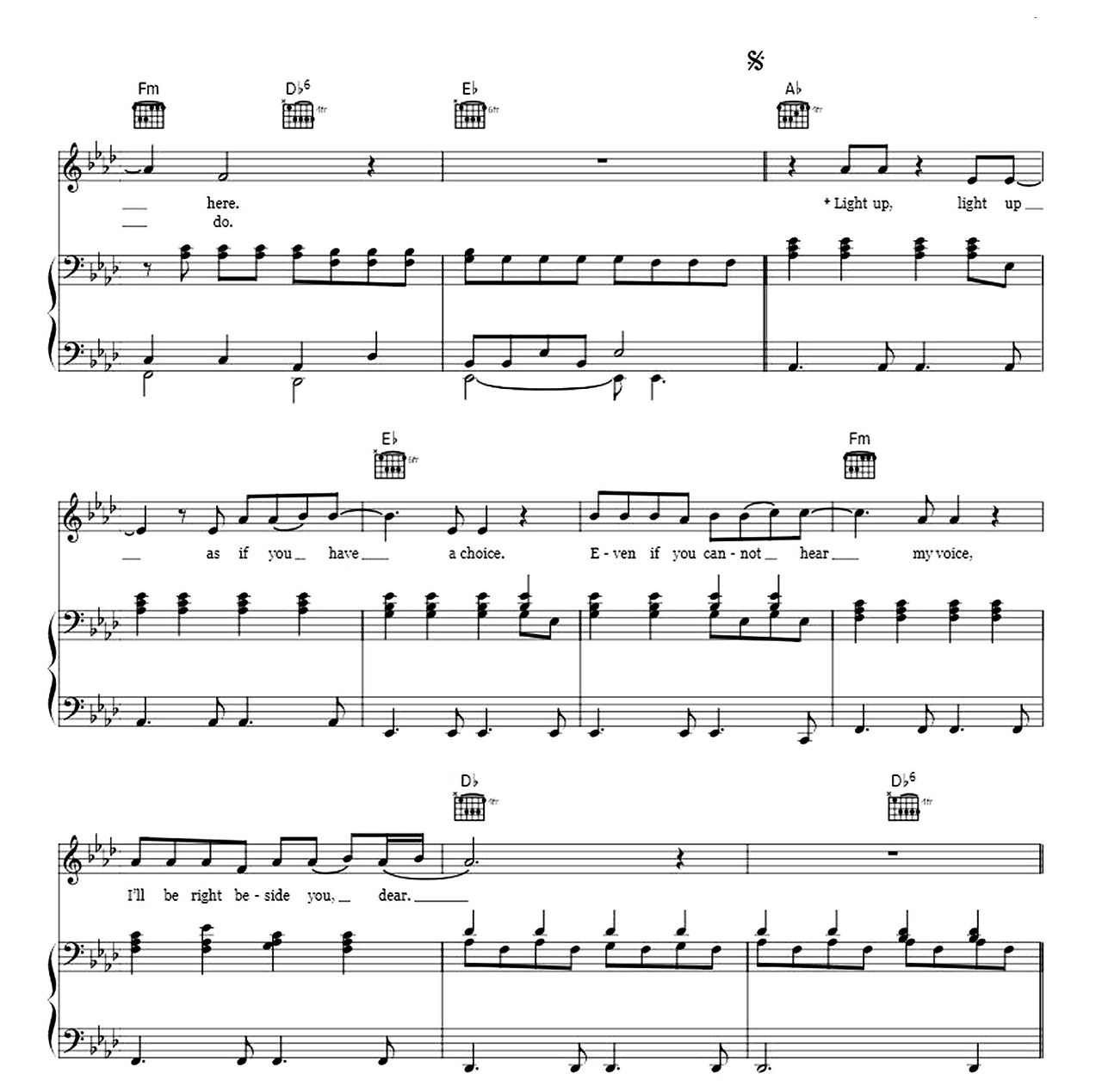 Run sheet music 3