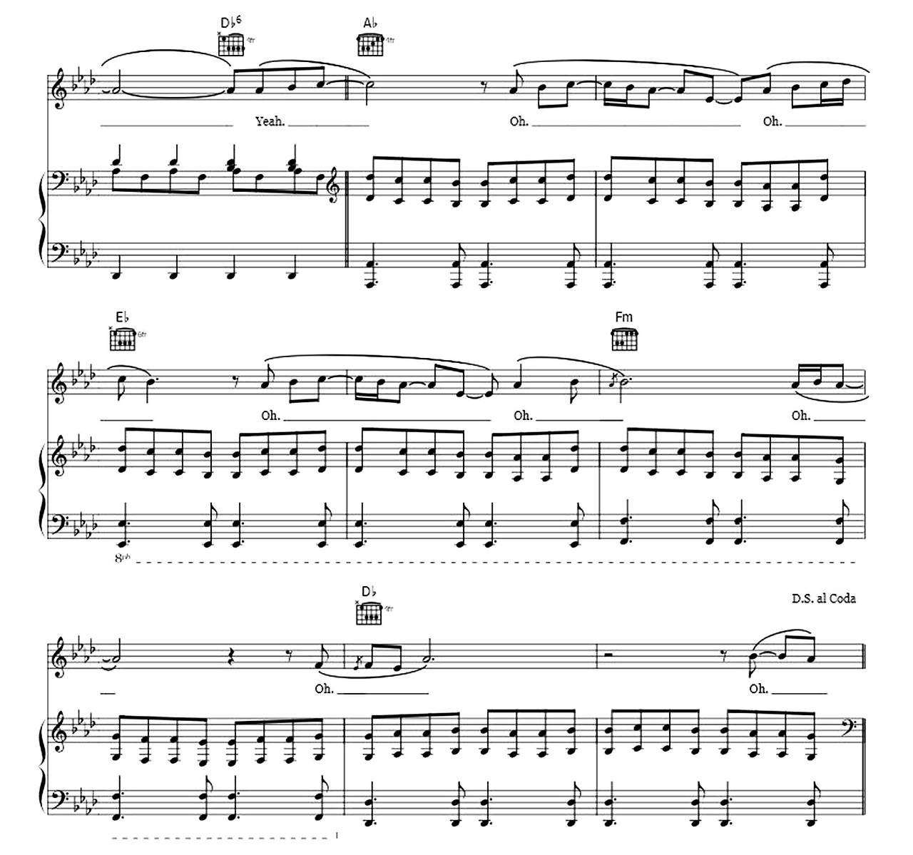 Run sheet music 5