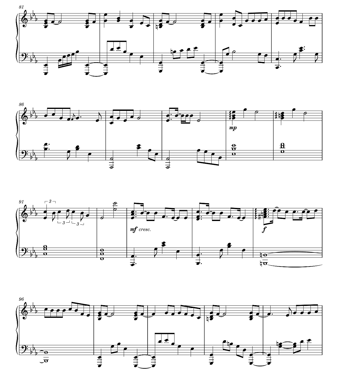 Psycho sheet music 5