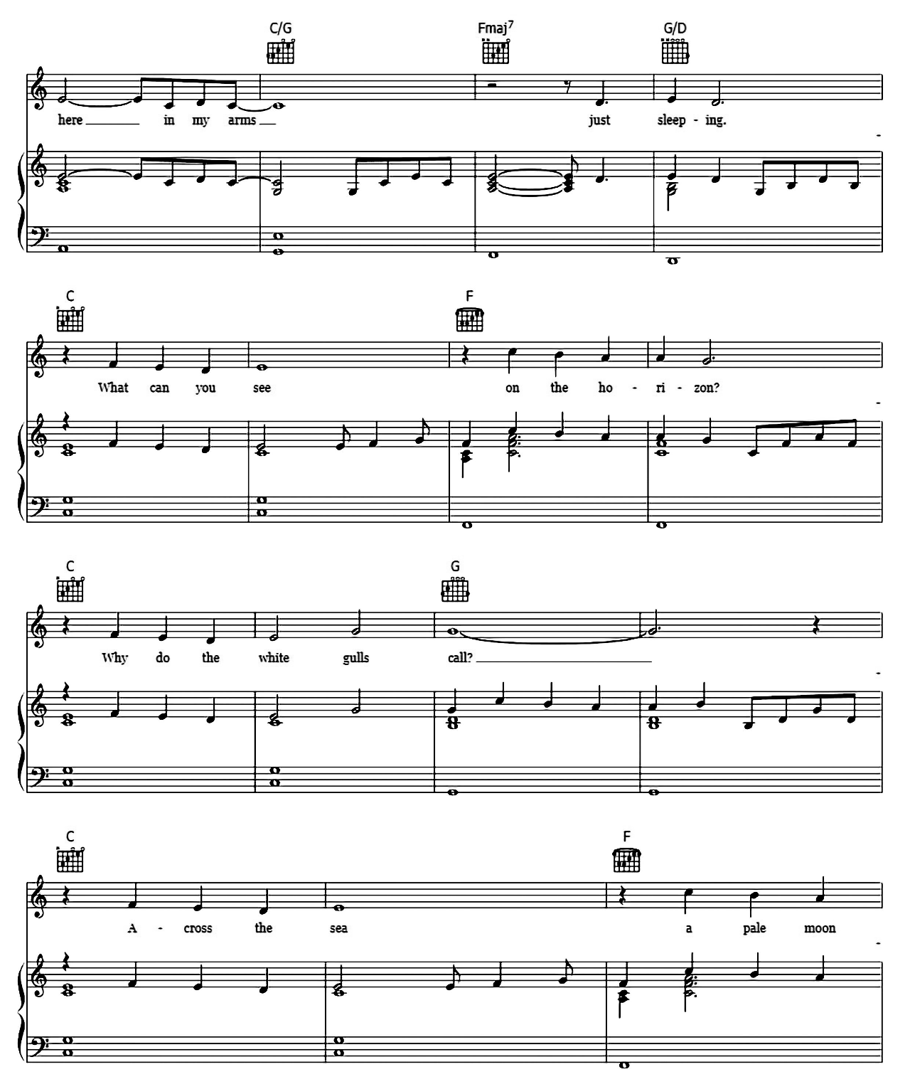 Into The West sheet music 6