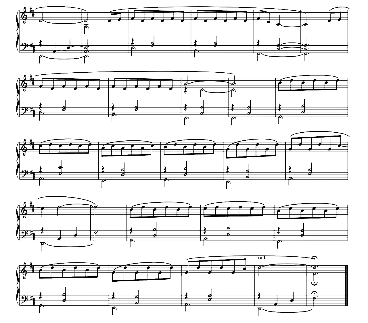 Indian Yellow sheet music 4