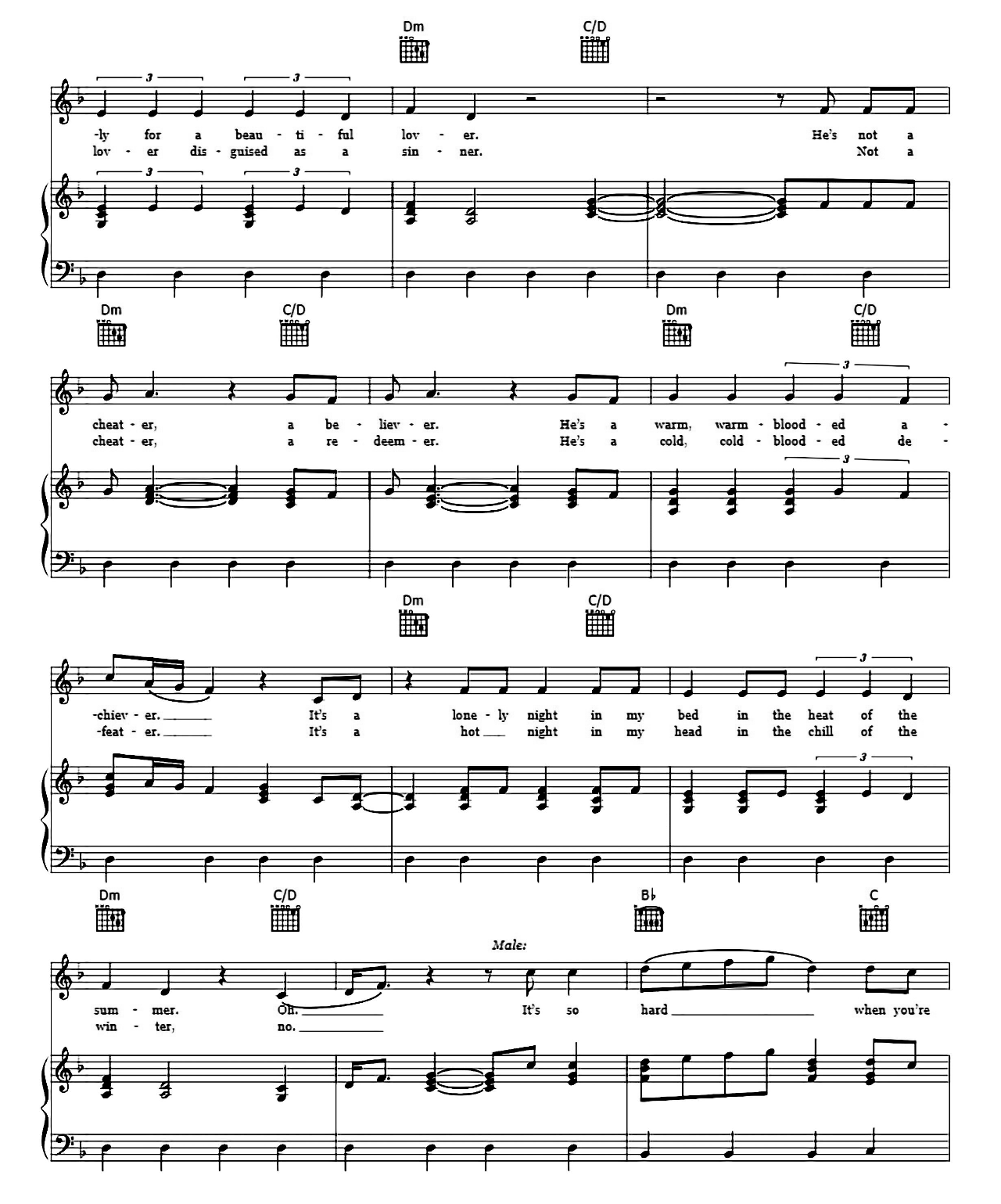 I'm Ready sheet music 2