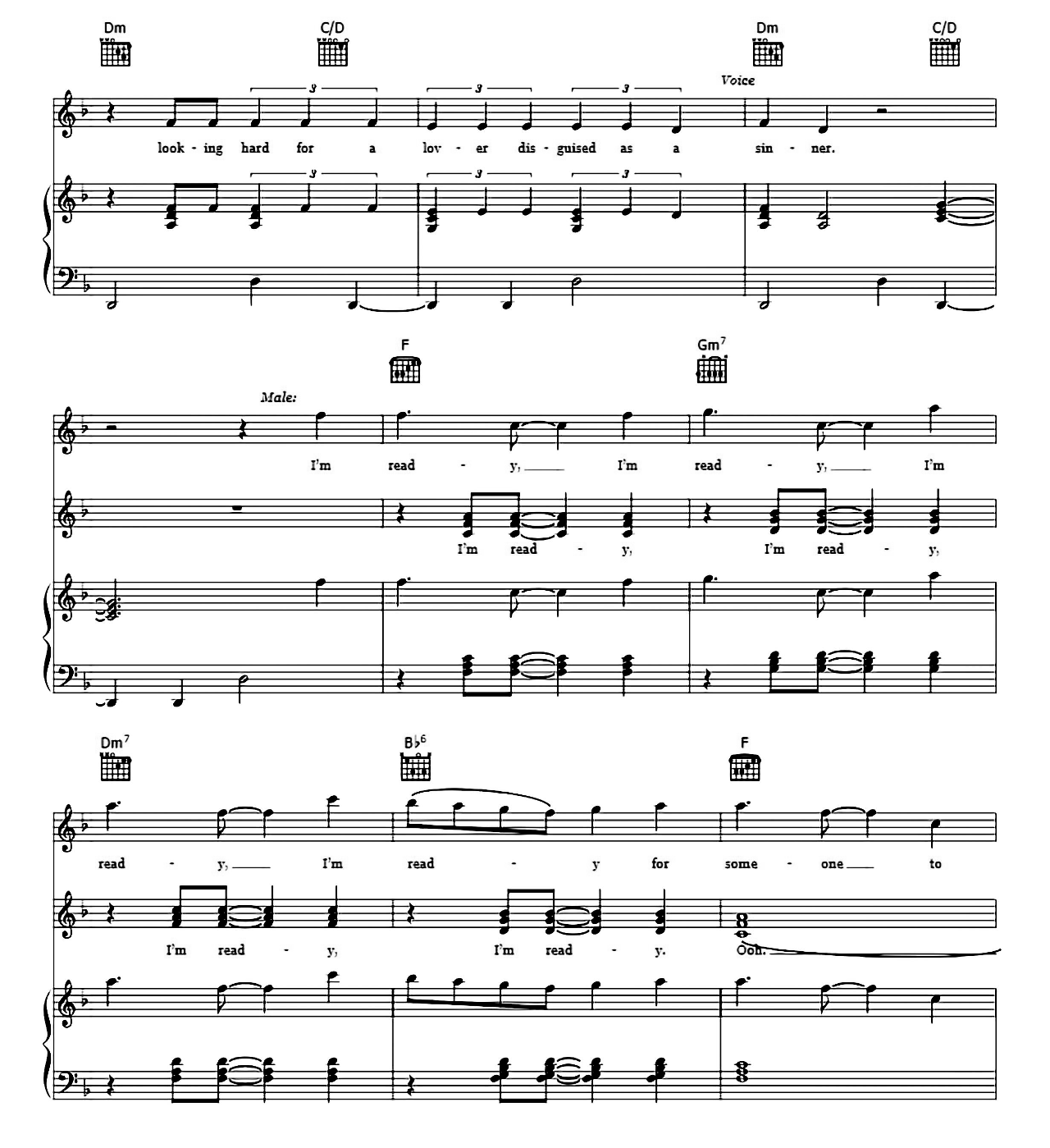 I'm Ready sheet music 6