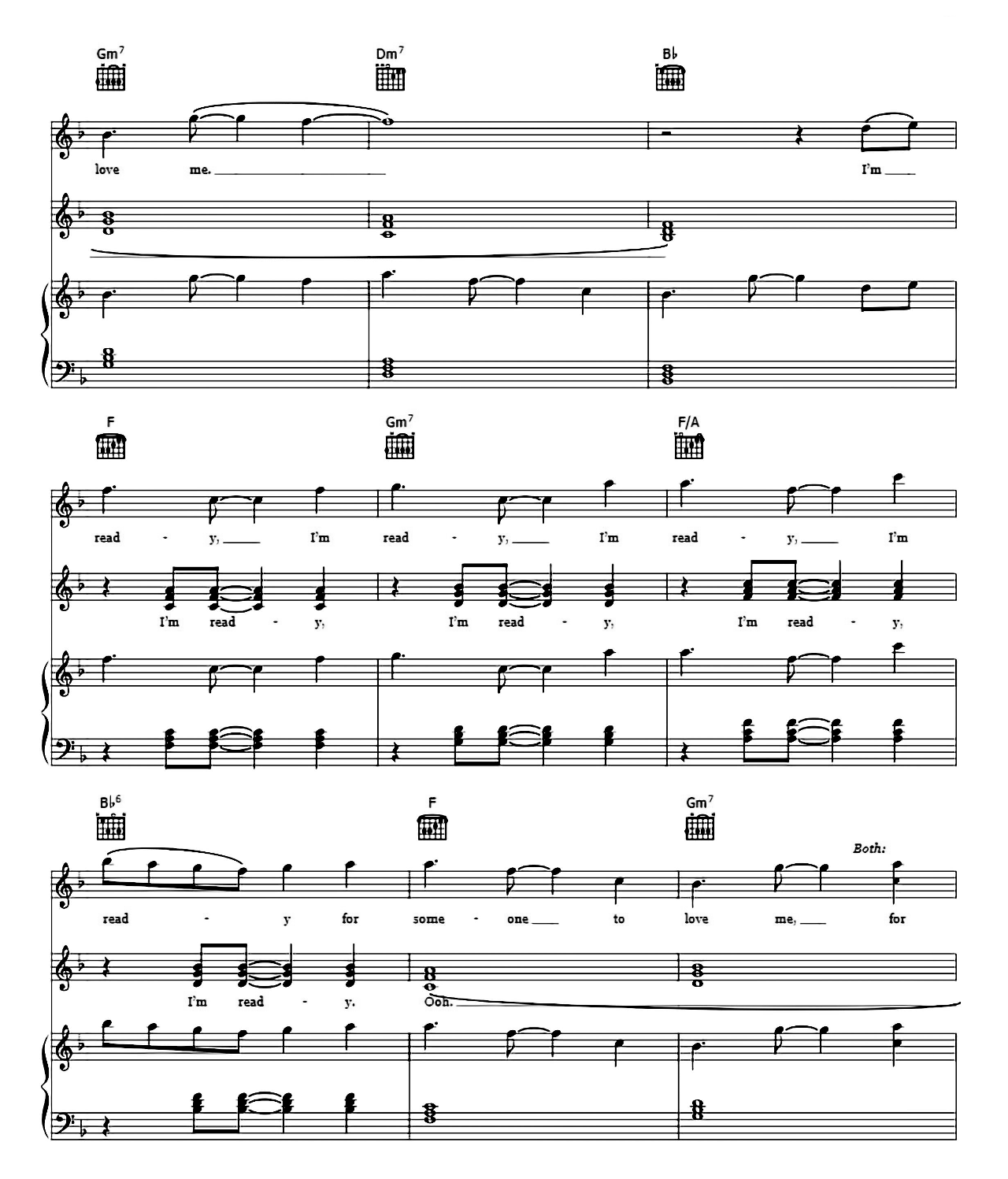 I'm Ready sheet music 7