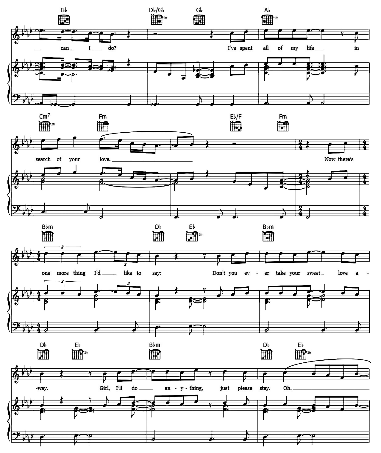 Penny Lover sheet music 5