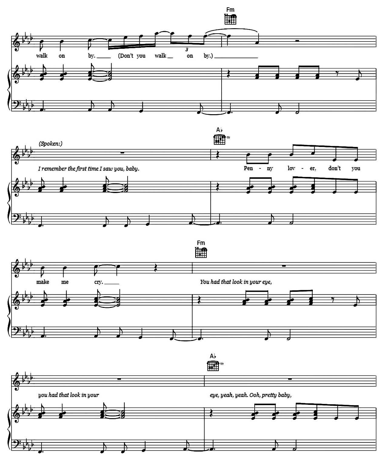 Penny Lover sheet music 9