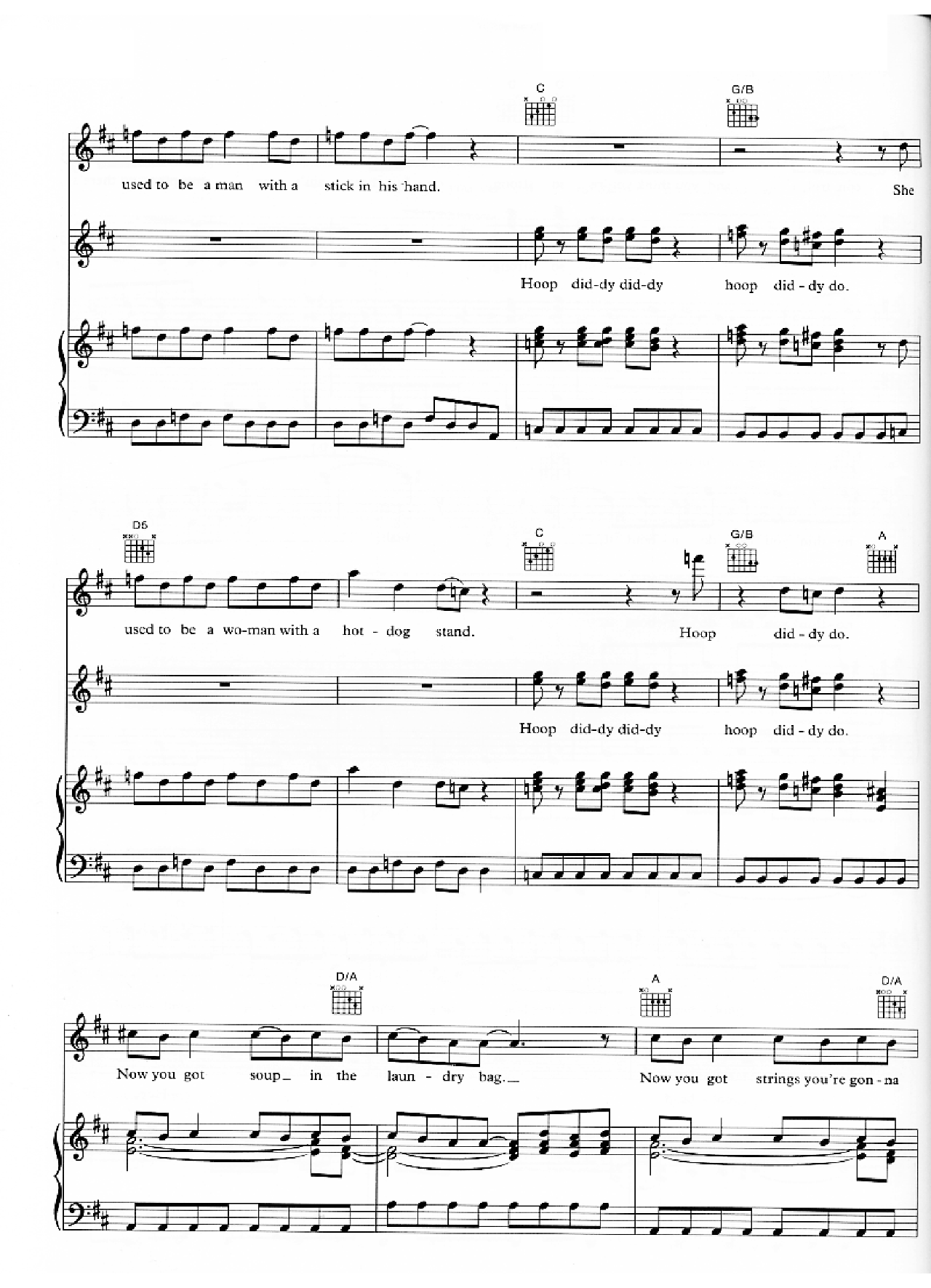 Headlong sheet music 4