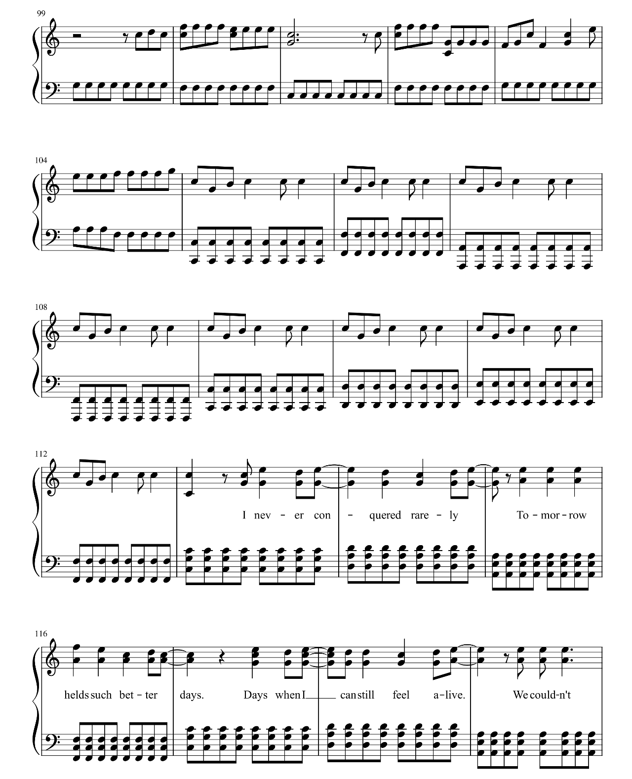 Adam's Song sheet music 6