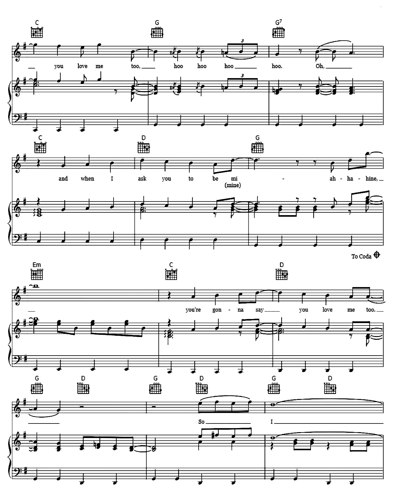 I Should Have Known Better sheet music 3