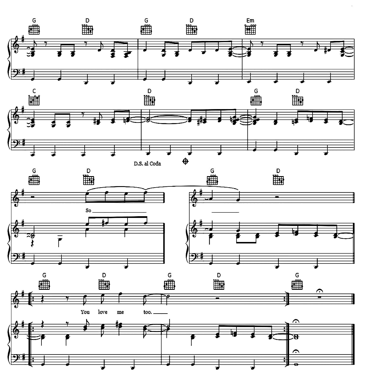 I Should Have Known Better sheet music 5