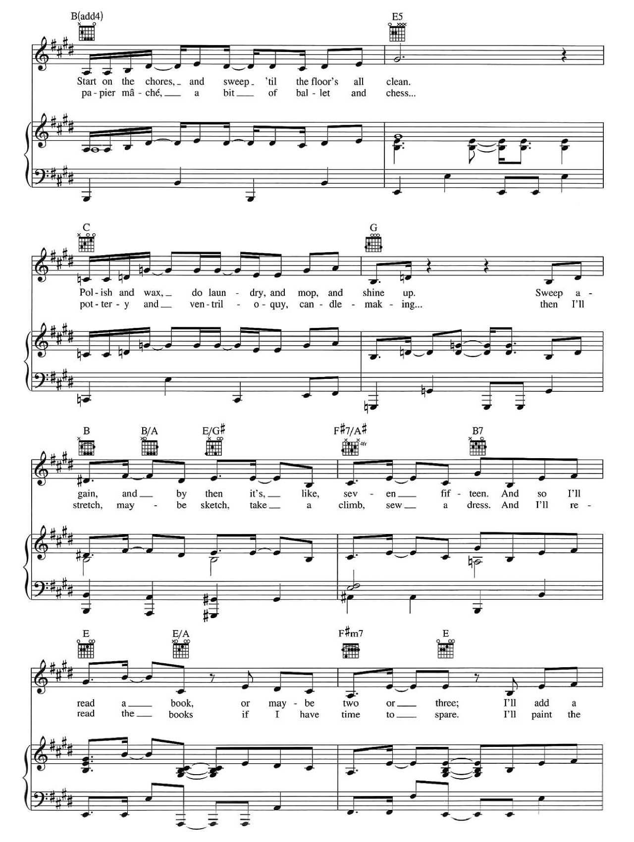 When Will My Life Begin (from Tangled) sheet music 2
