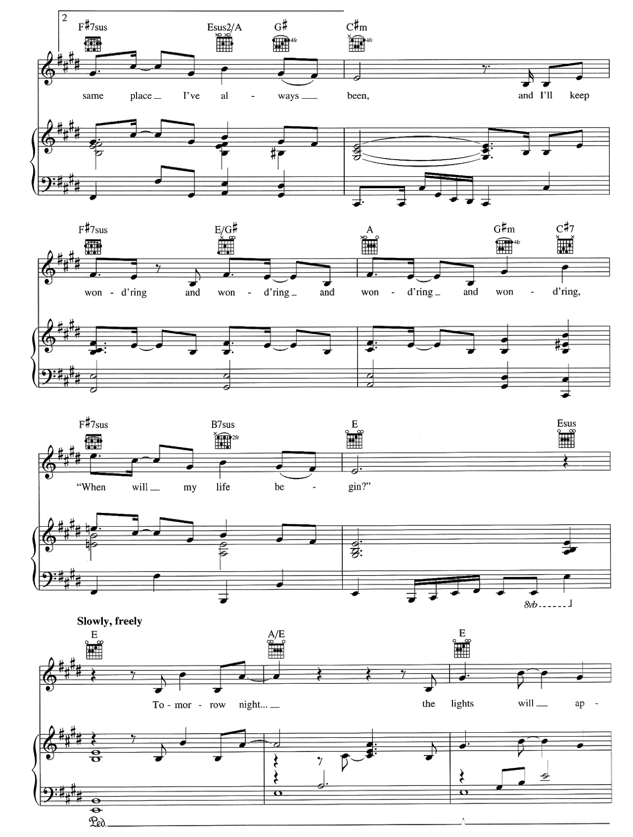 When Will My Life Begin (from Tangled) sheet music 4