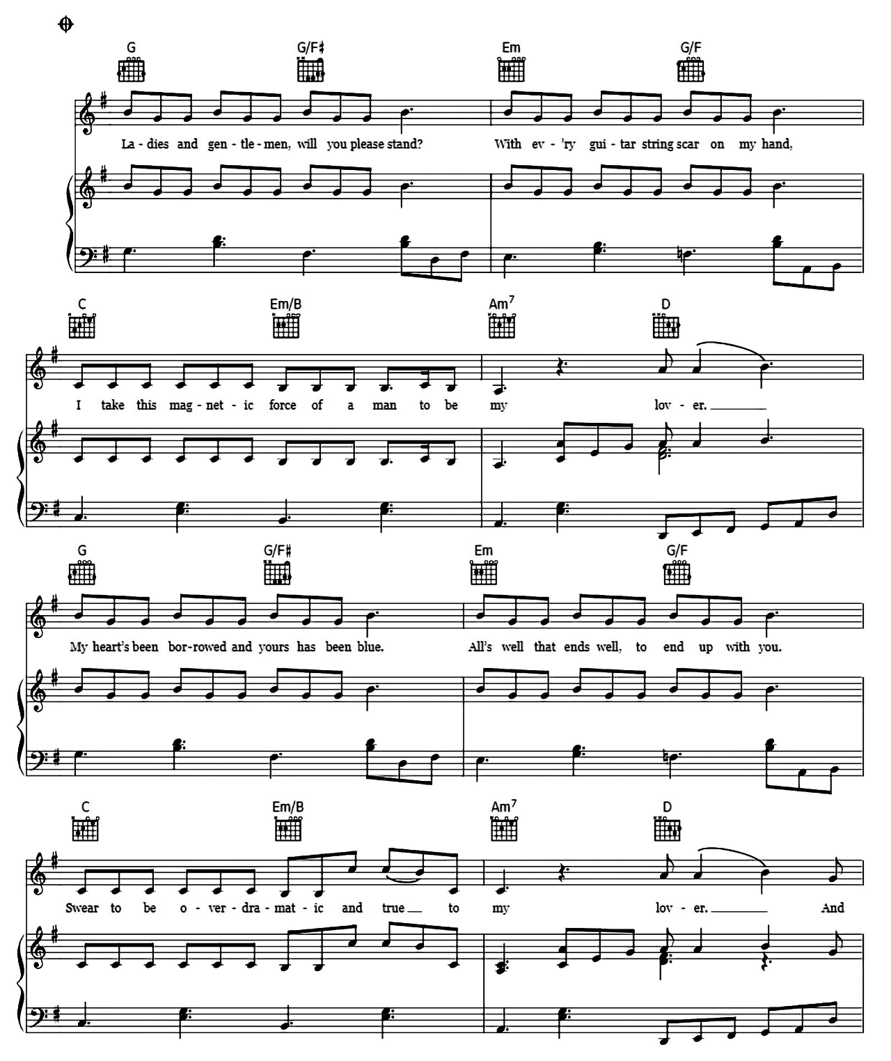 Lover sheet music 5