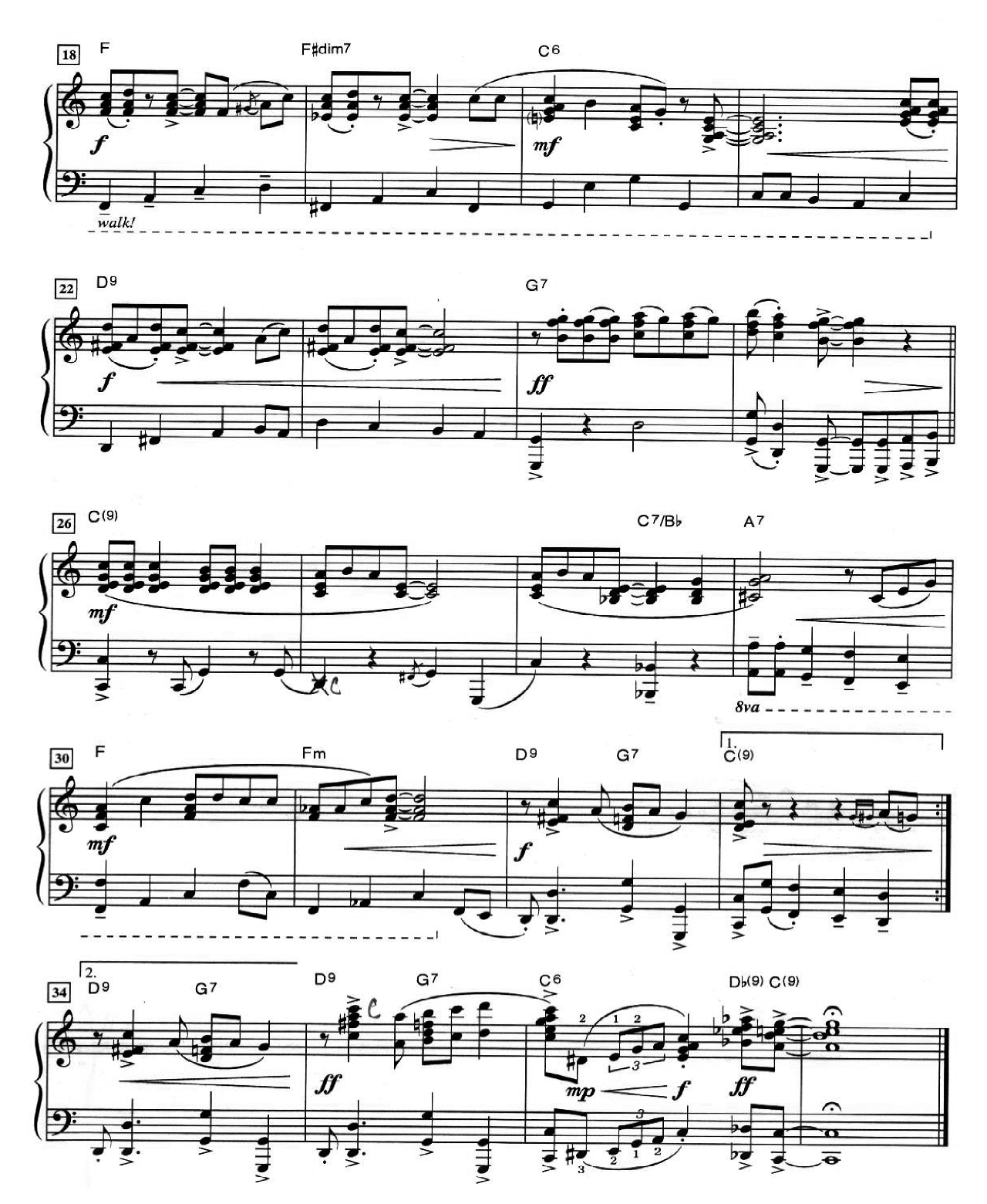 Jingle Bell Rock sheet music 2