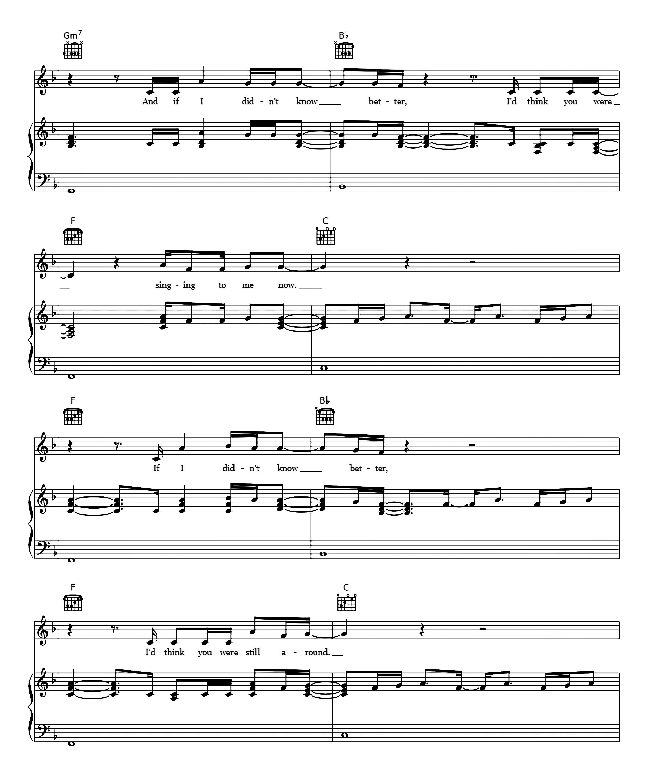 Marjorie sheet music 7