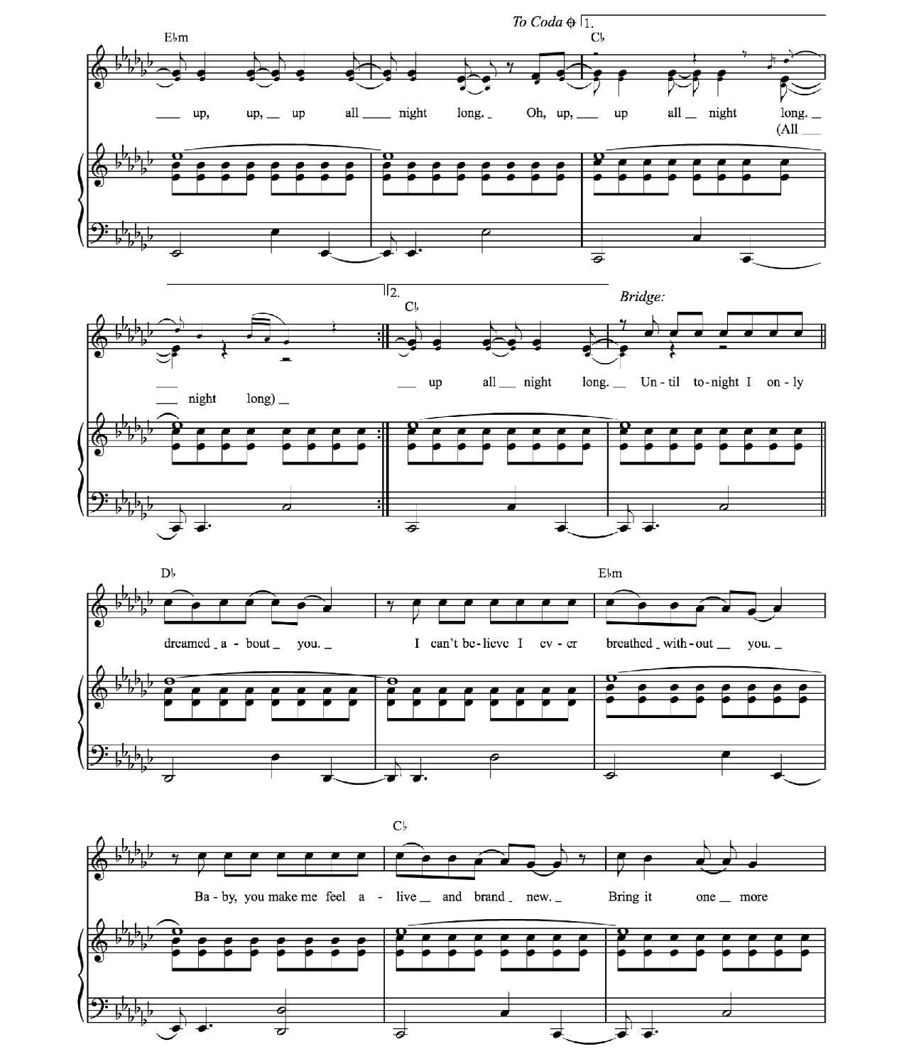 Heartbeat Song sheet music 5