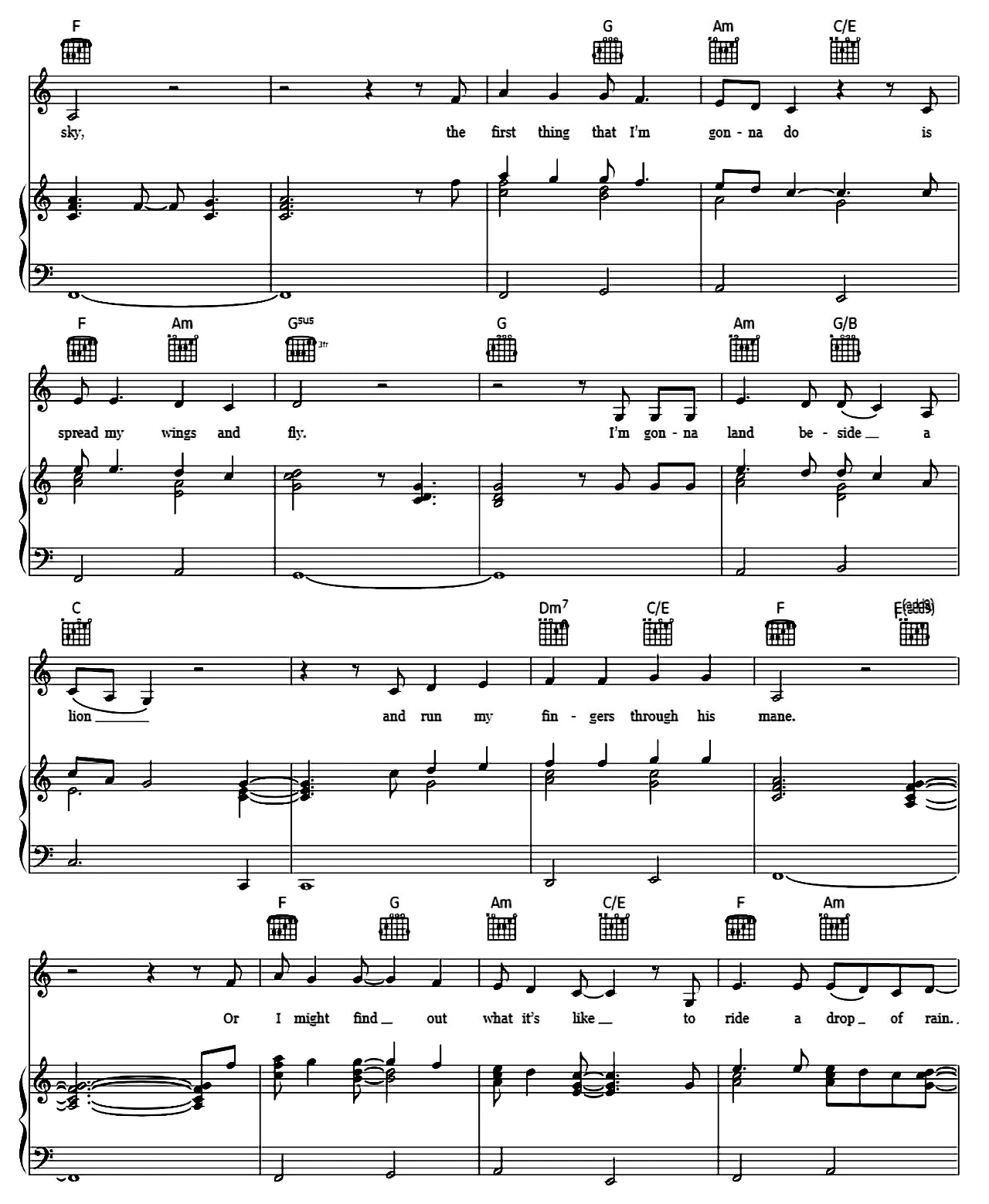 When I Get Where I'm Going sheet music 2