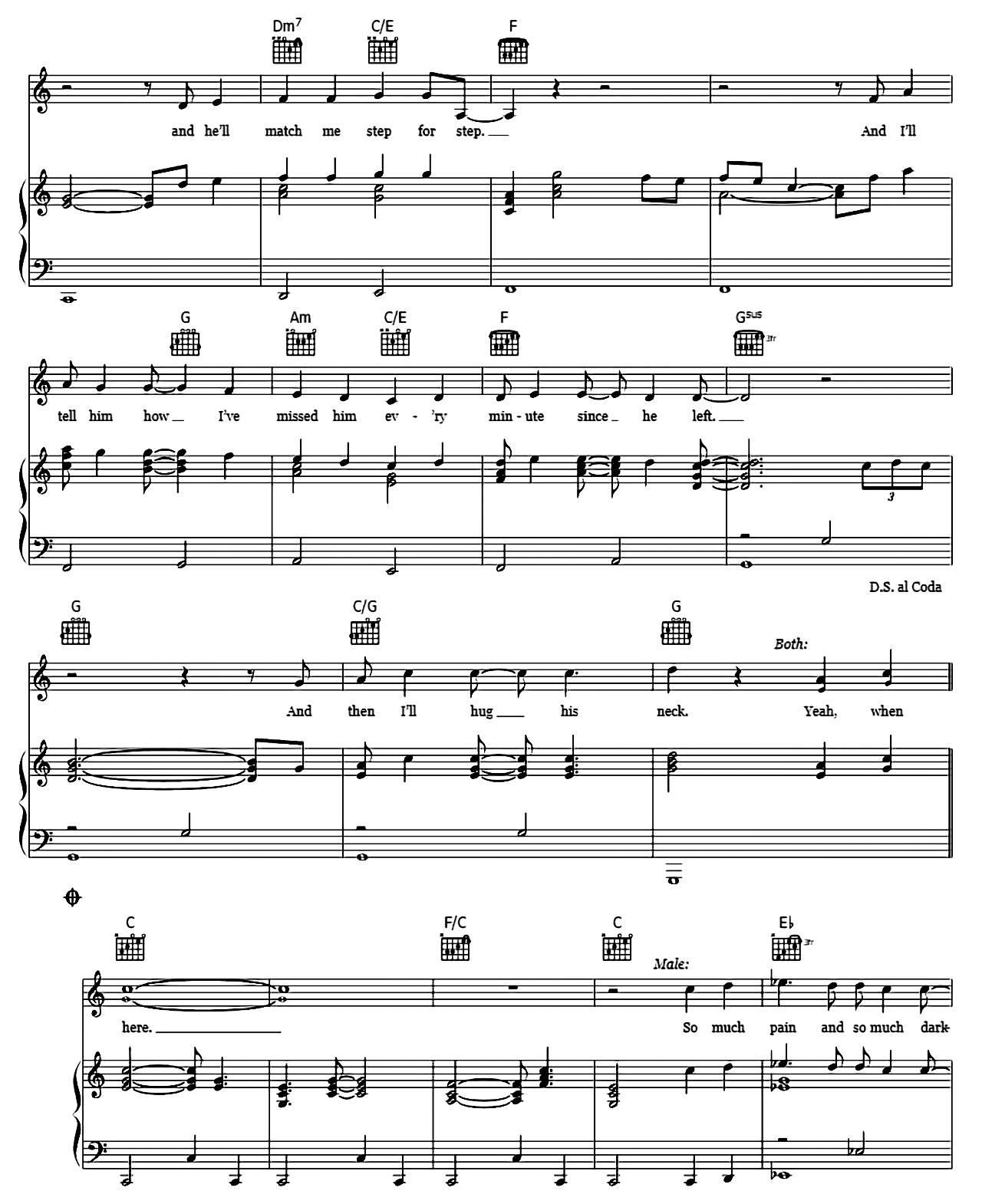 When I Get Where I'm Going sheet music 5