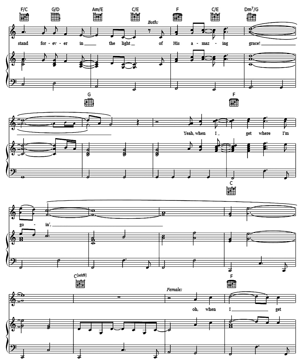 When I Get Where I'm Going sheet music 7