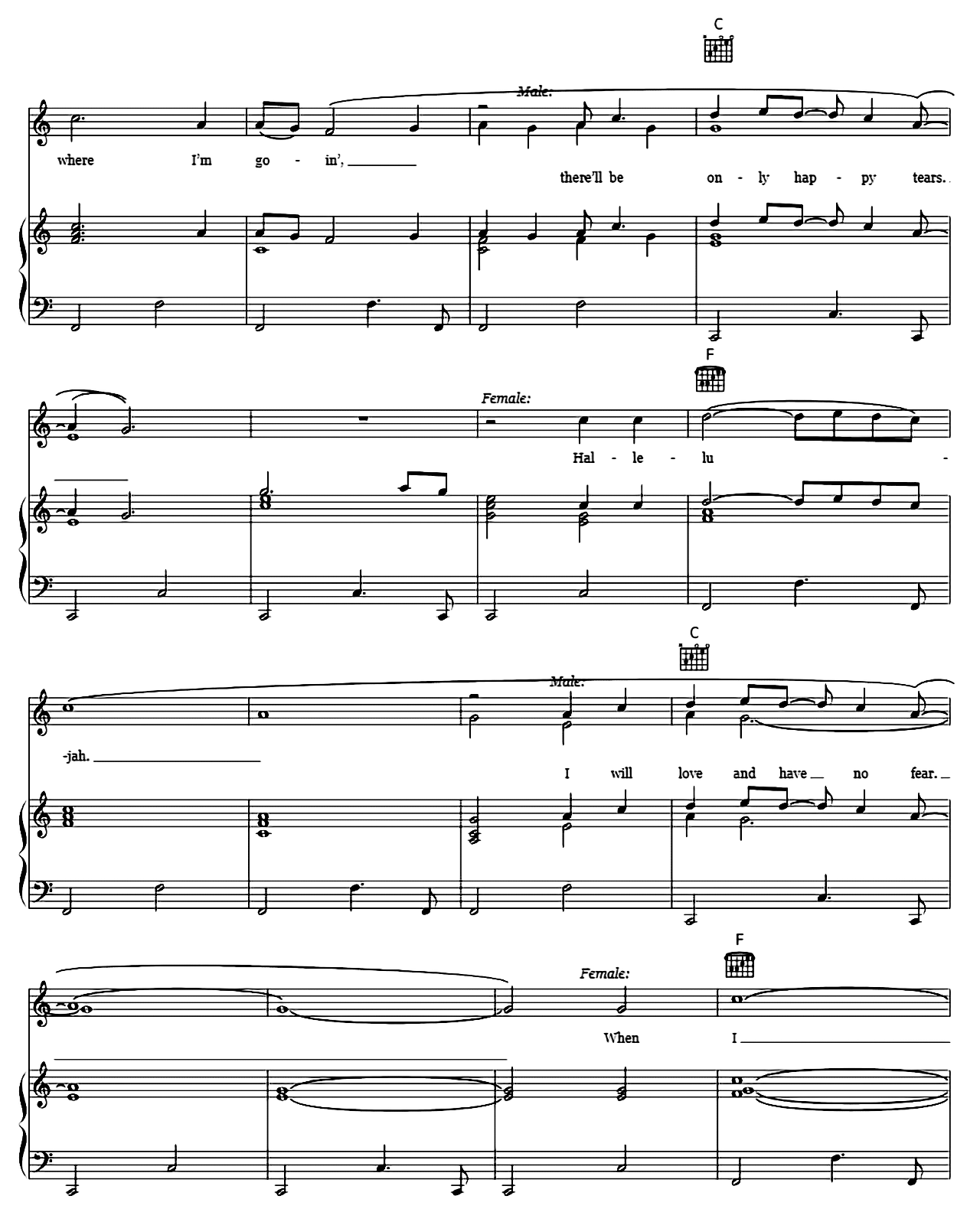When I Get Where I'm Going sheet music 8