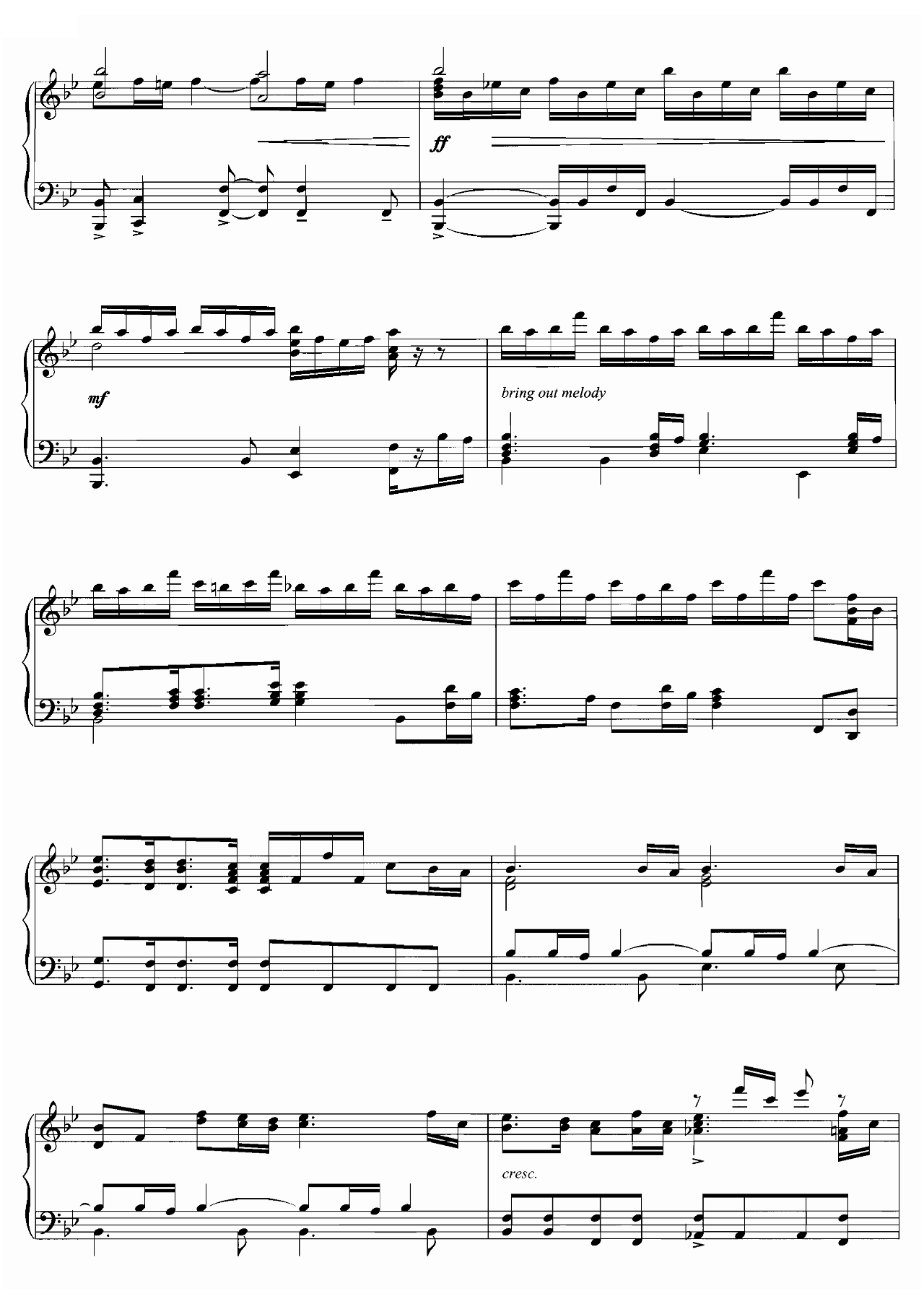 Theme From Jurassic Park sheet music 3
