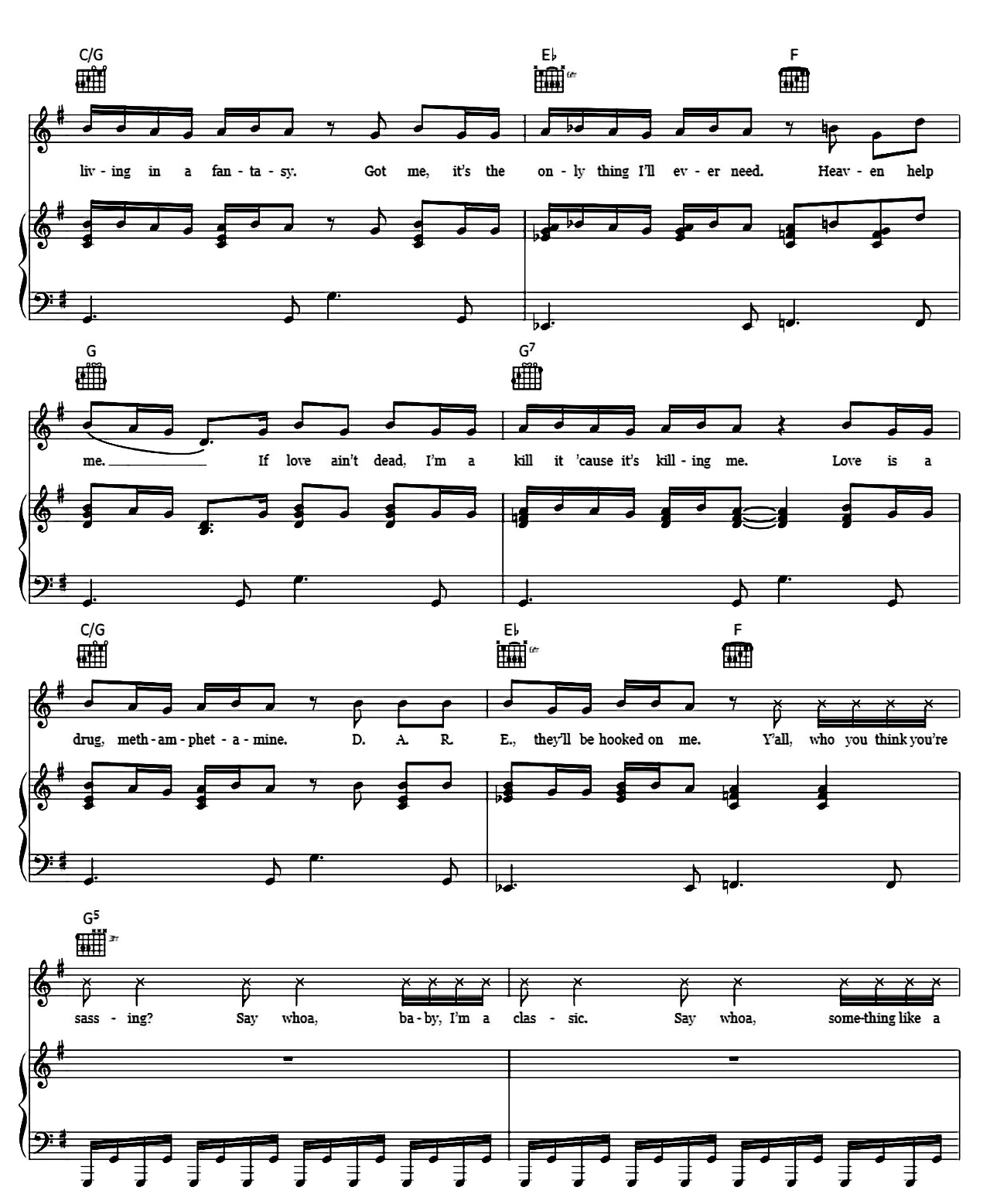 Heaven Help Me sheet music 2