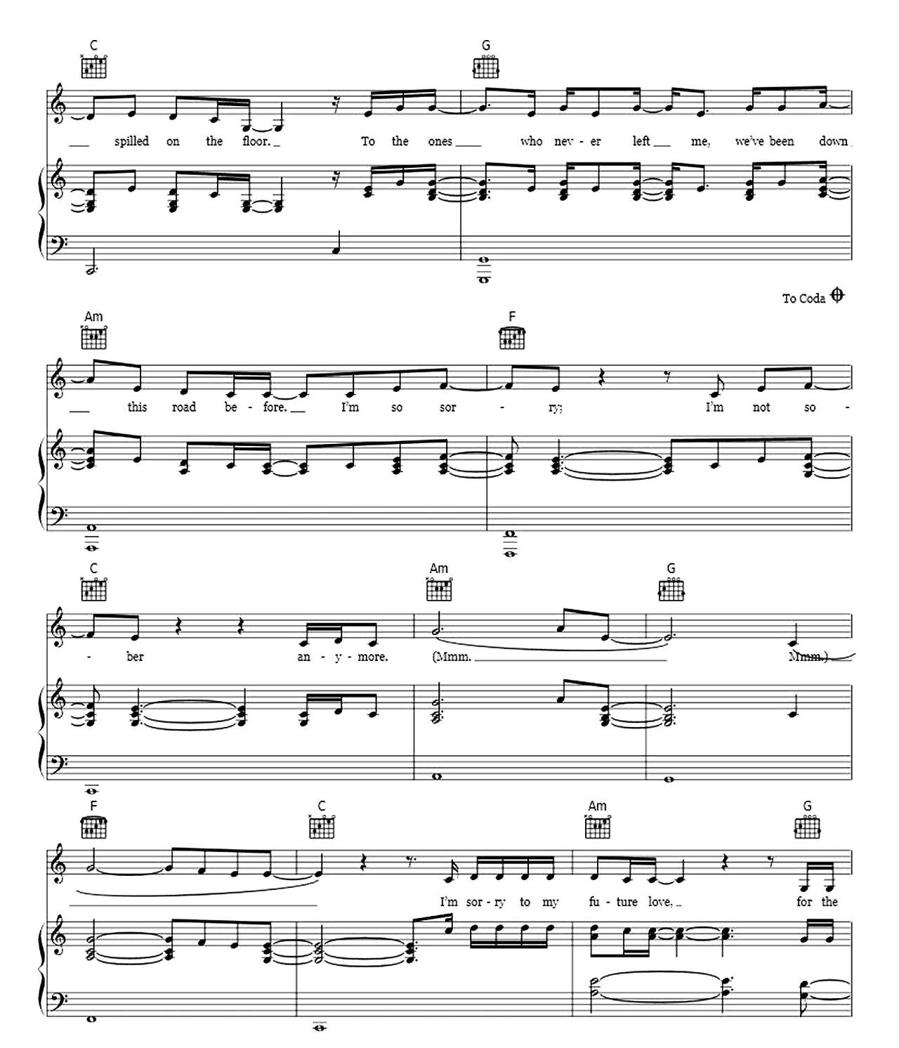 Sober sheet music 4