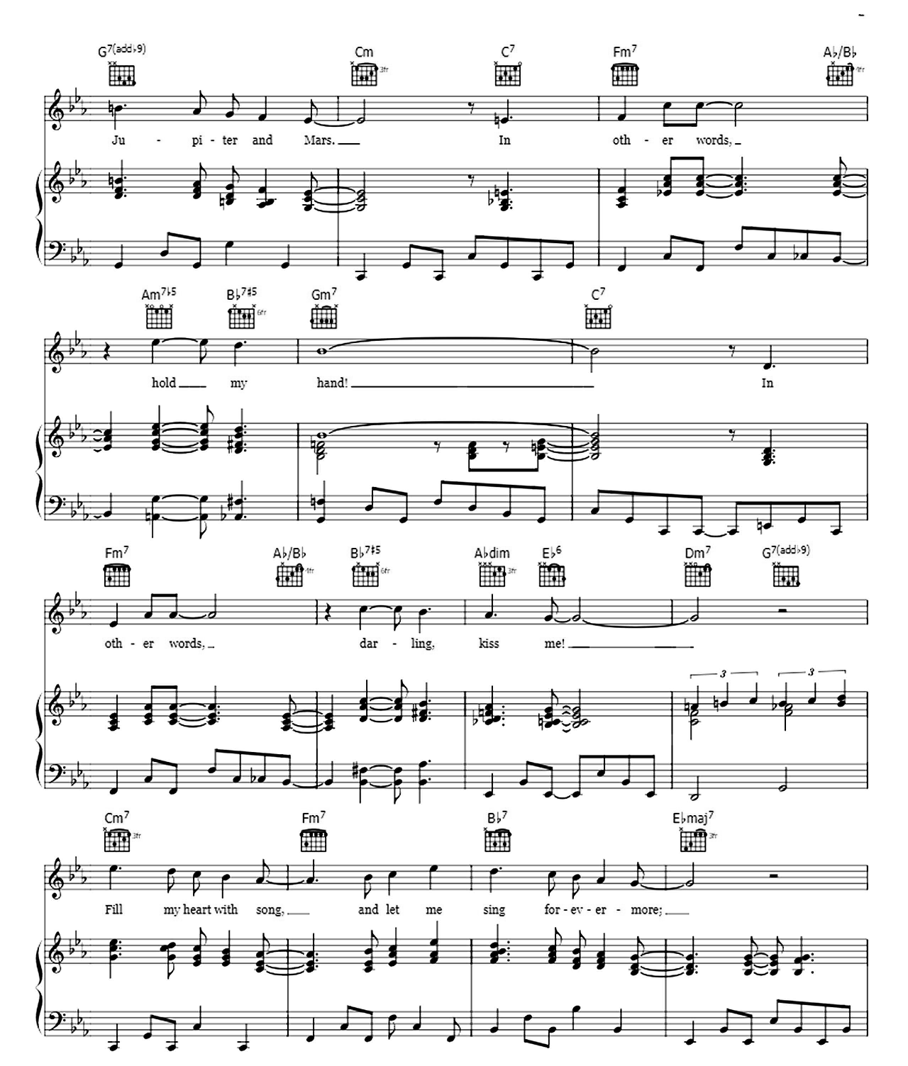 Fly Me To The Moon sheet music 2