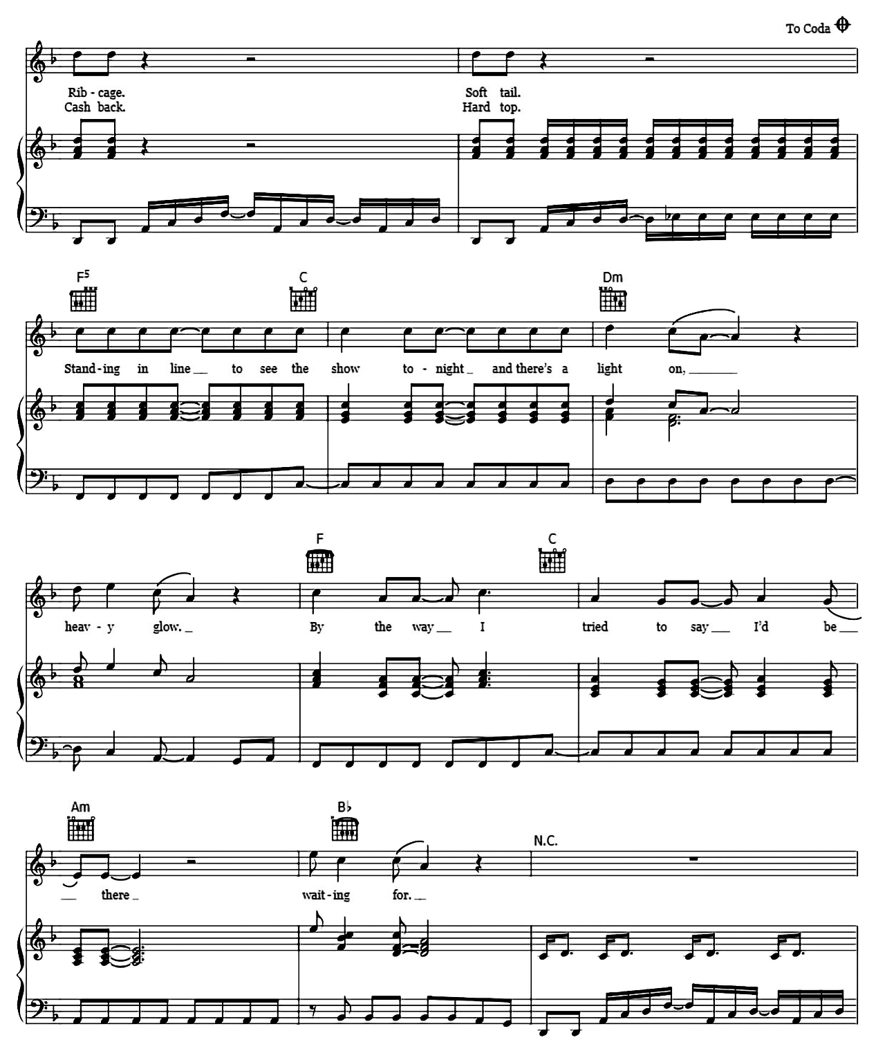 By The Way sheet music 4