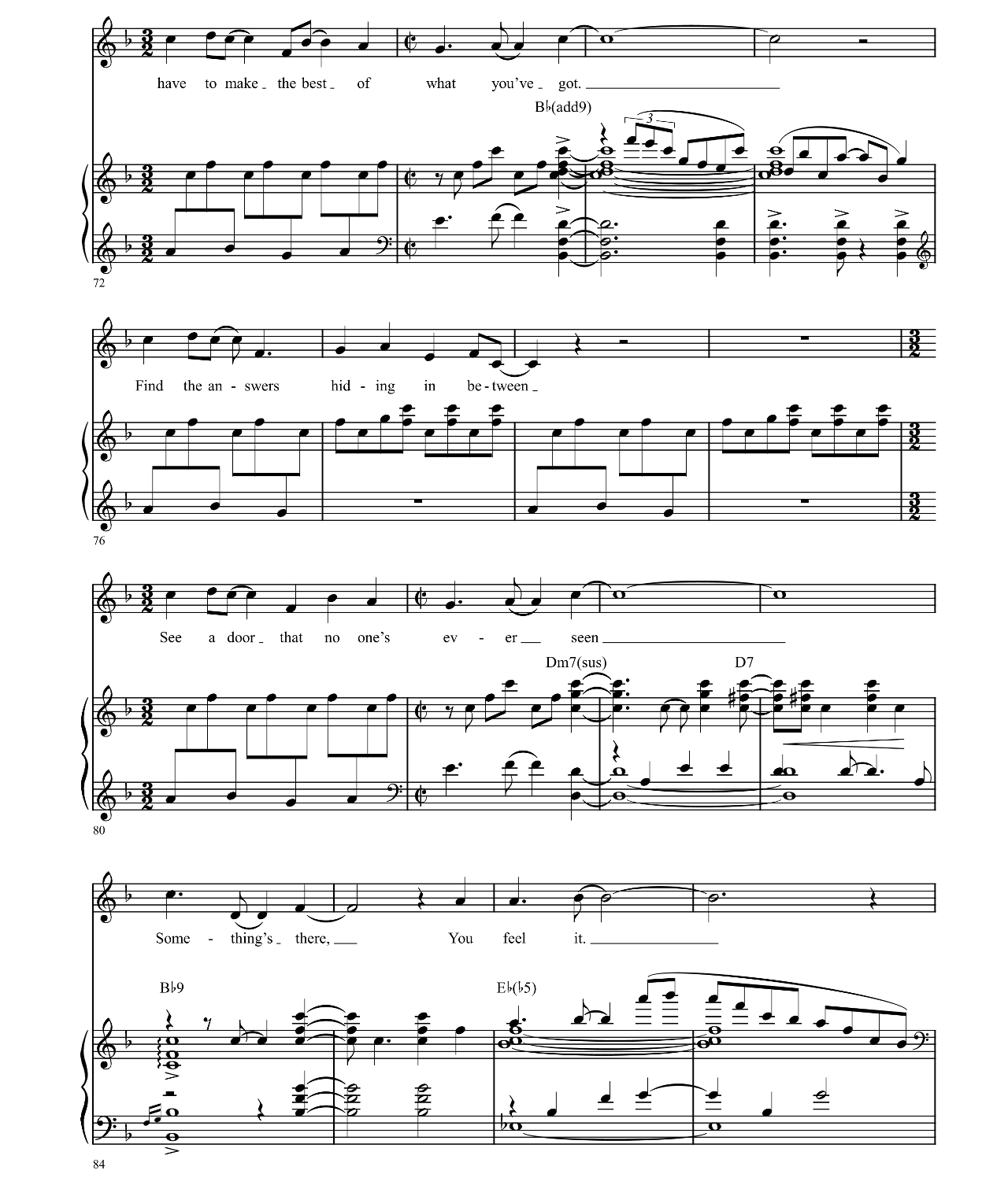 Middle Of A Moment (from James And The Giant Peach) sheet music 6