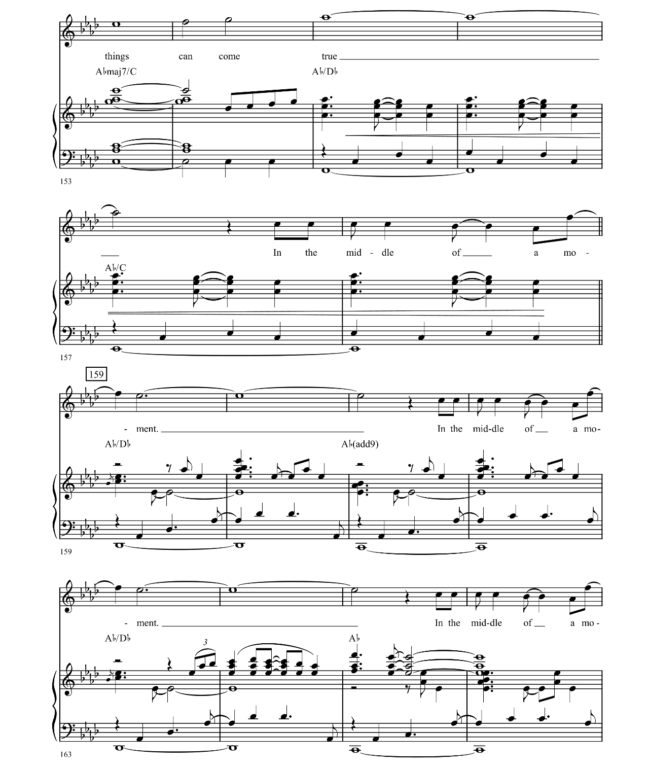 Middle Of A Moment (from James And The Giant Peach) sheet music 11