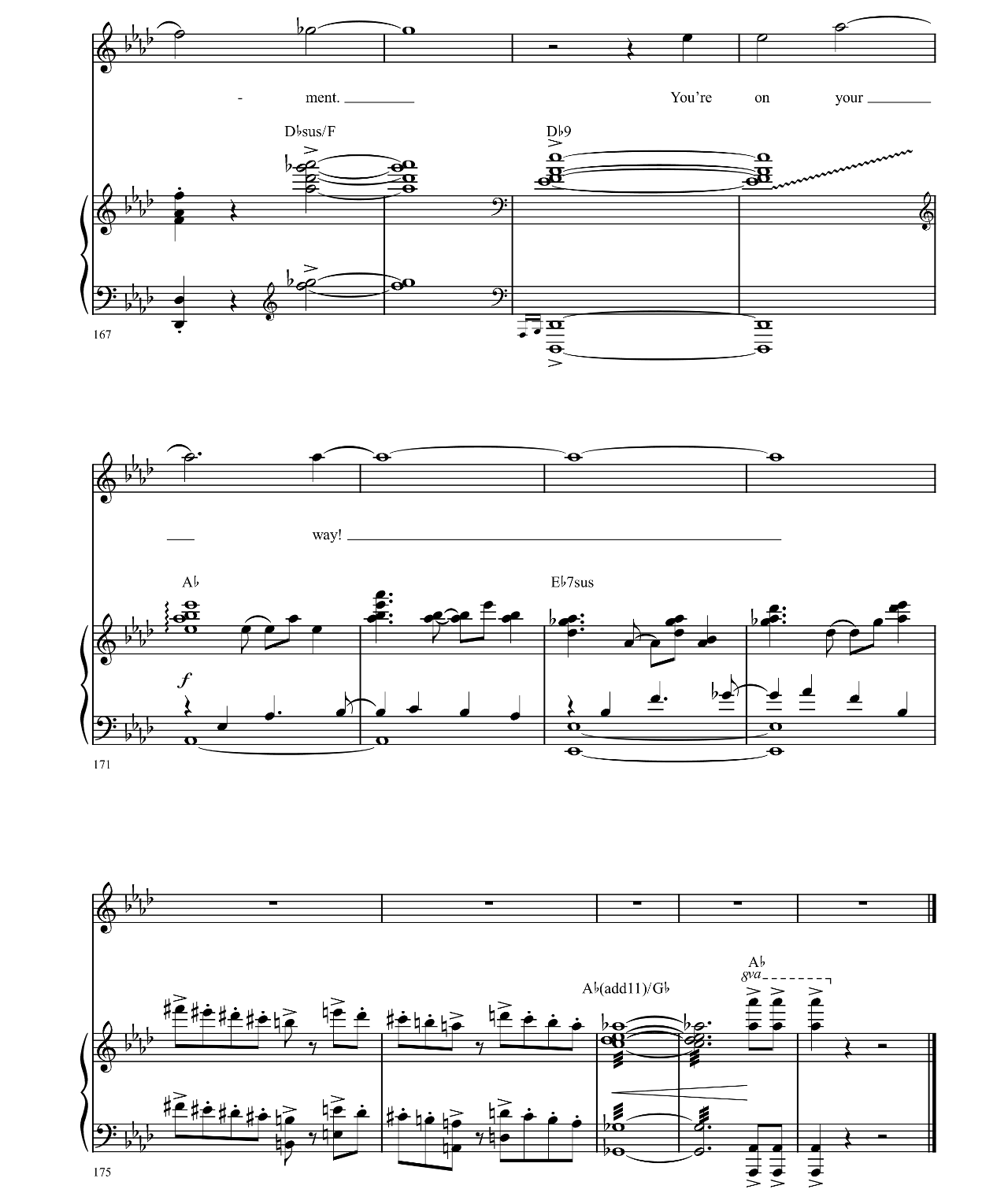 Middle Of A Moment (from James And The Giant Peach) sheet music 12