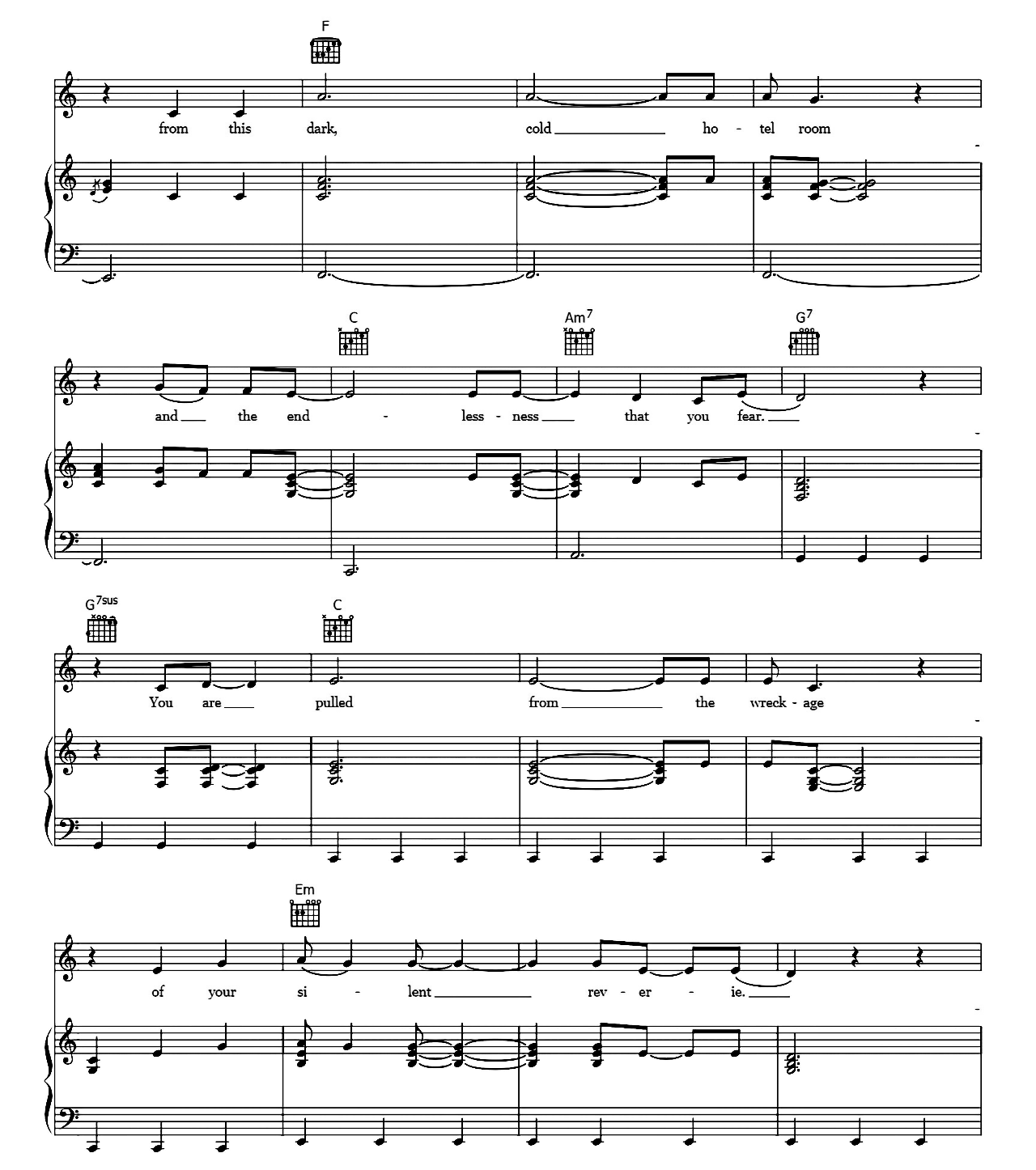 Angel sheet music 4