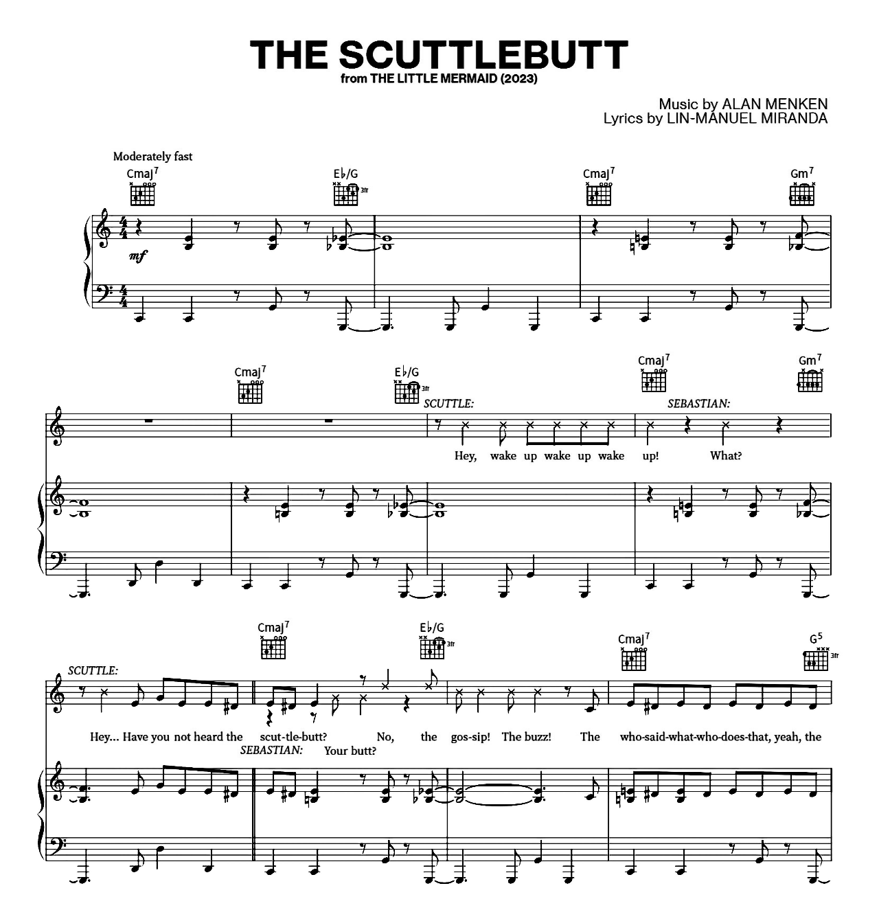 The Scuttlebutt sheet music