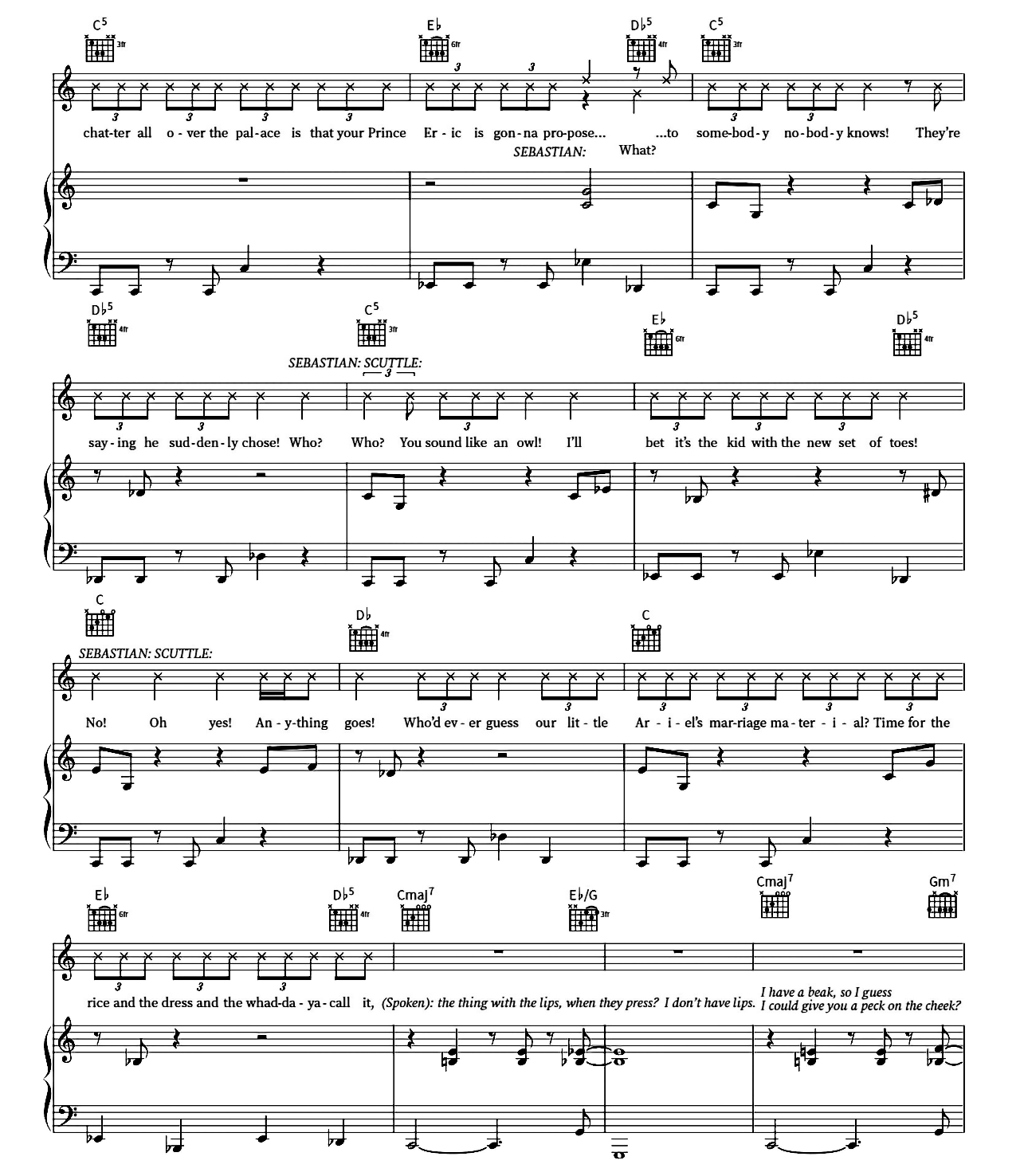 The Scuttlebutt sheet music 4