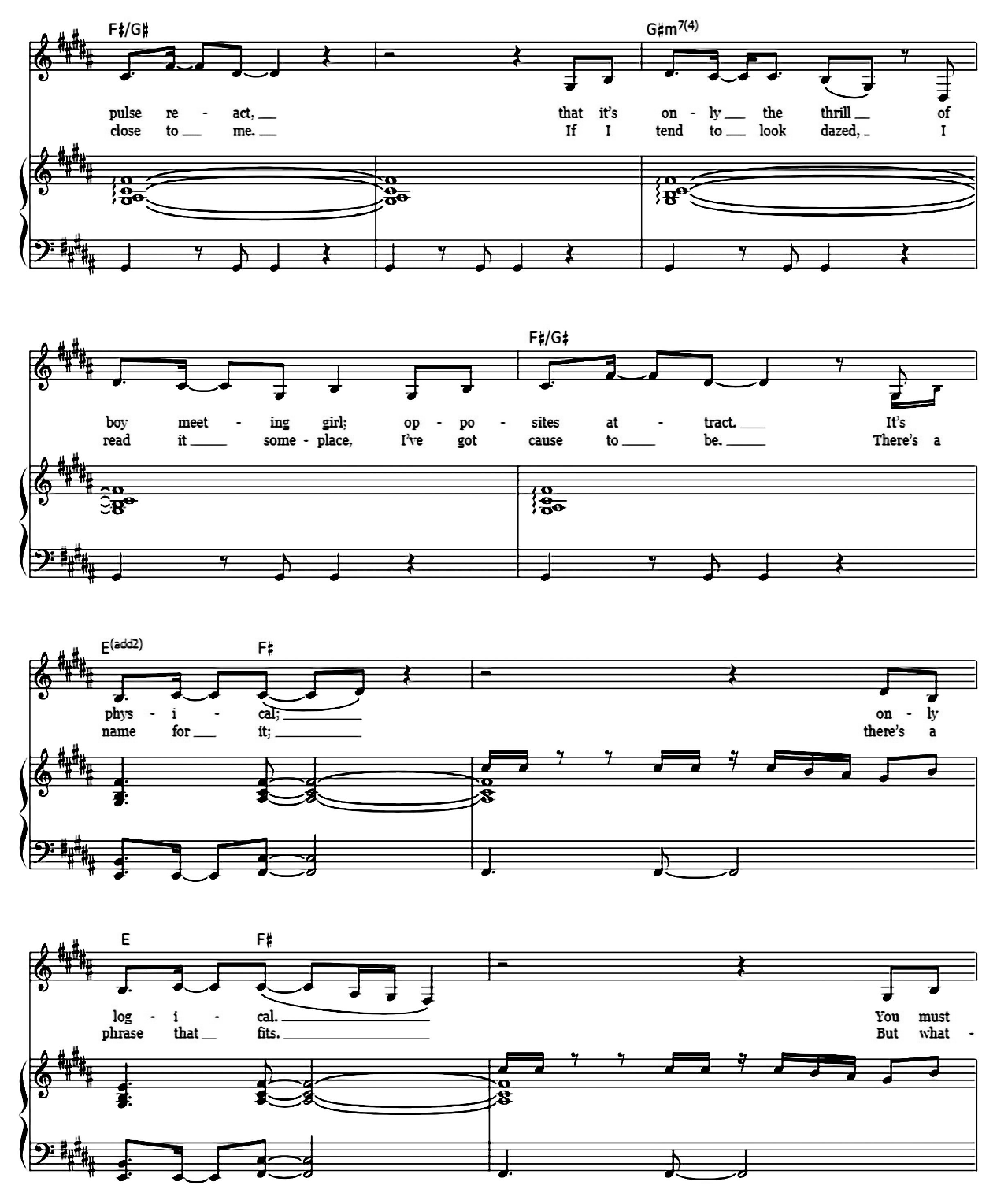 What's Love Got To Do With It sheet music 2