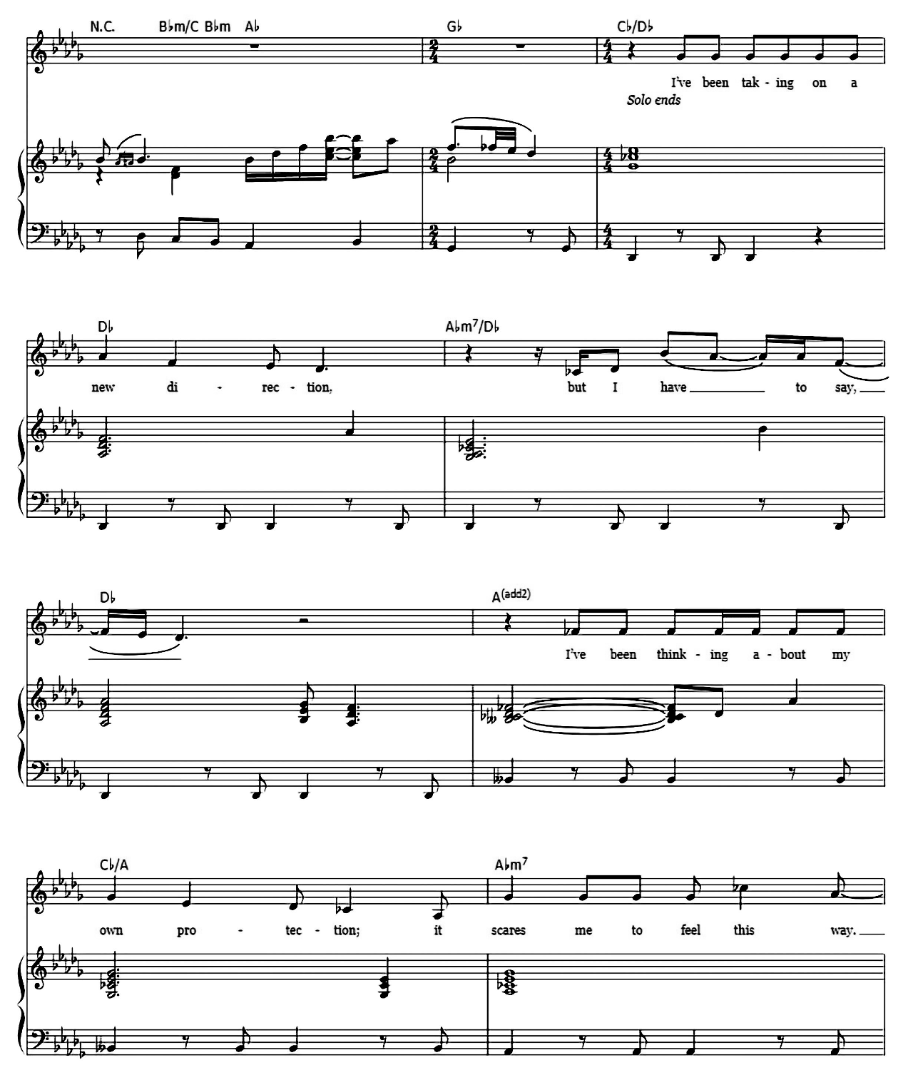 What's Love Got To Do With It sheet music 5