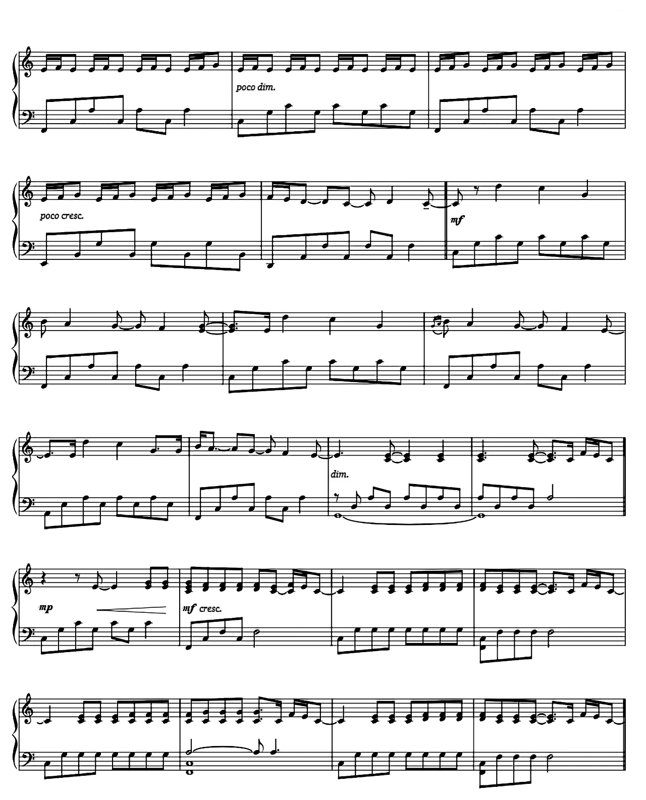 Berlin Song sheet music 3