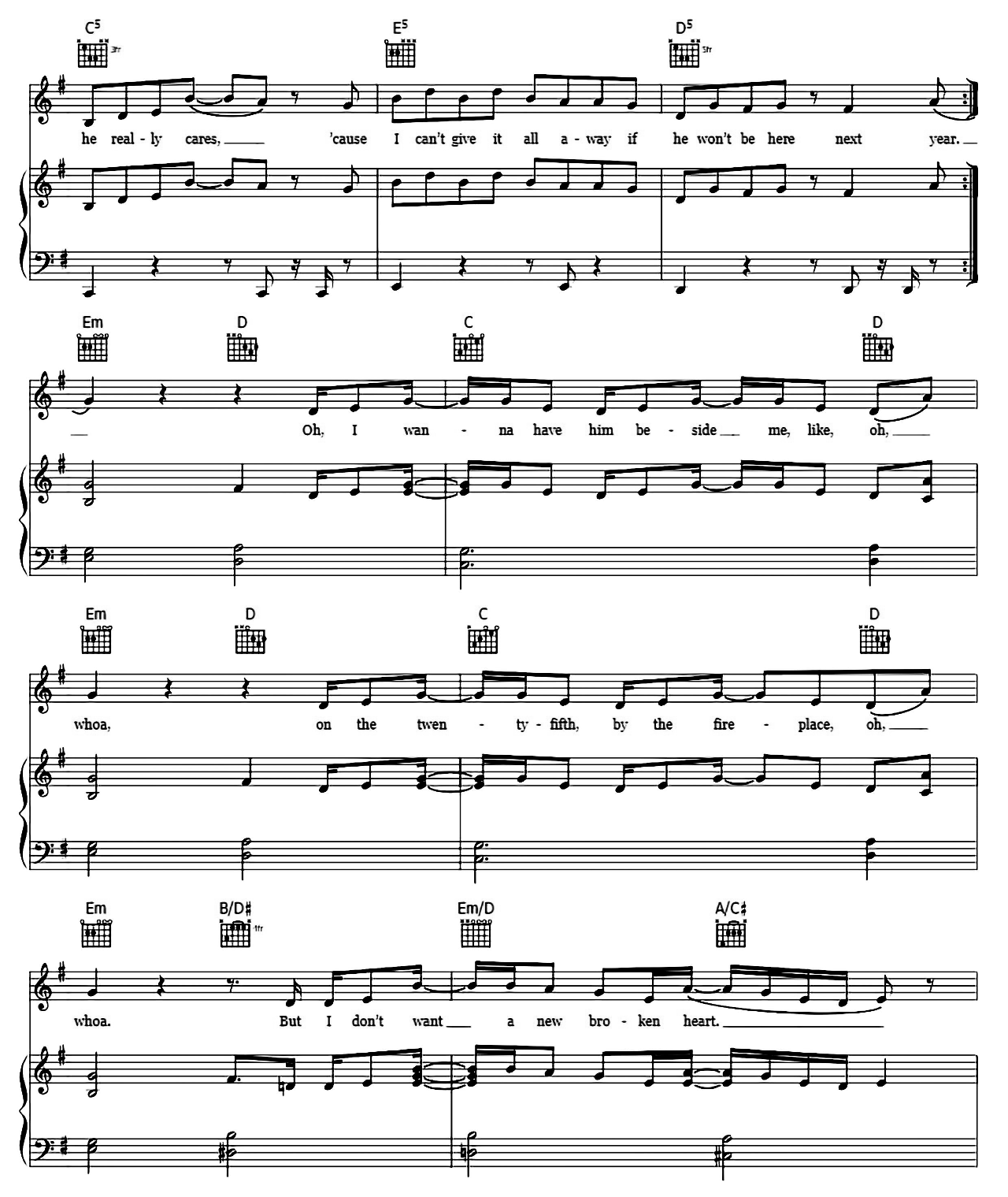 Santa Tell Me sheet music 4