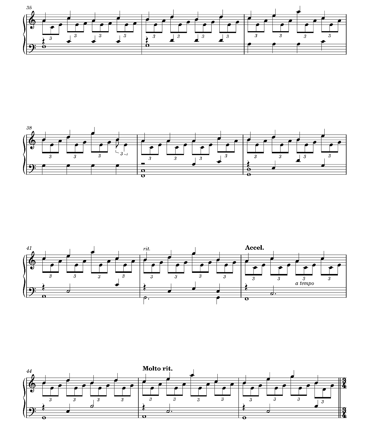 Walk With Us sheet music 3