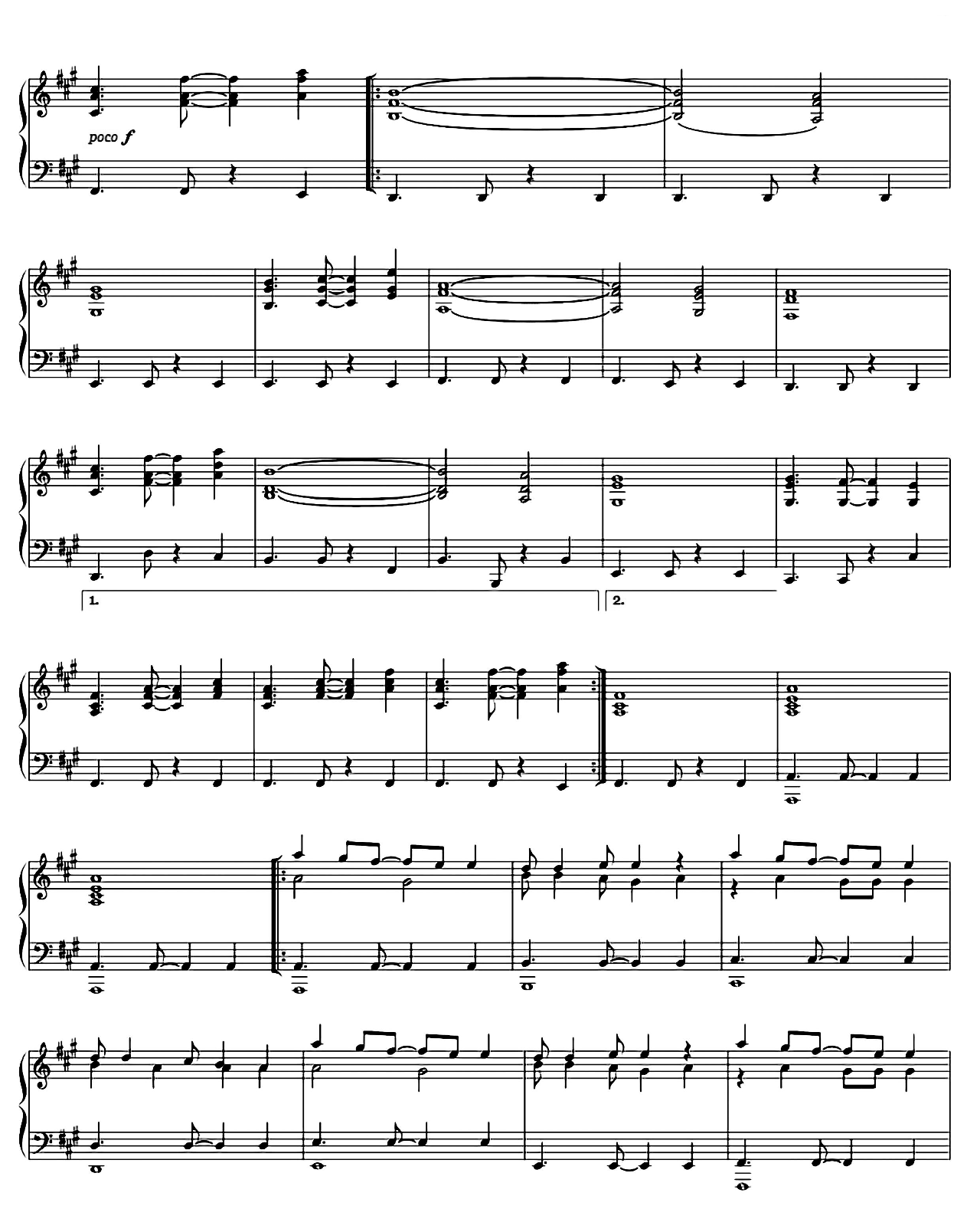 Honor Him Now We Are Free (from Gladiator) sheet music 4